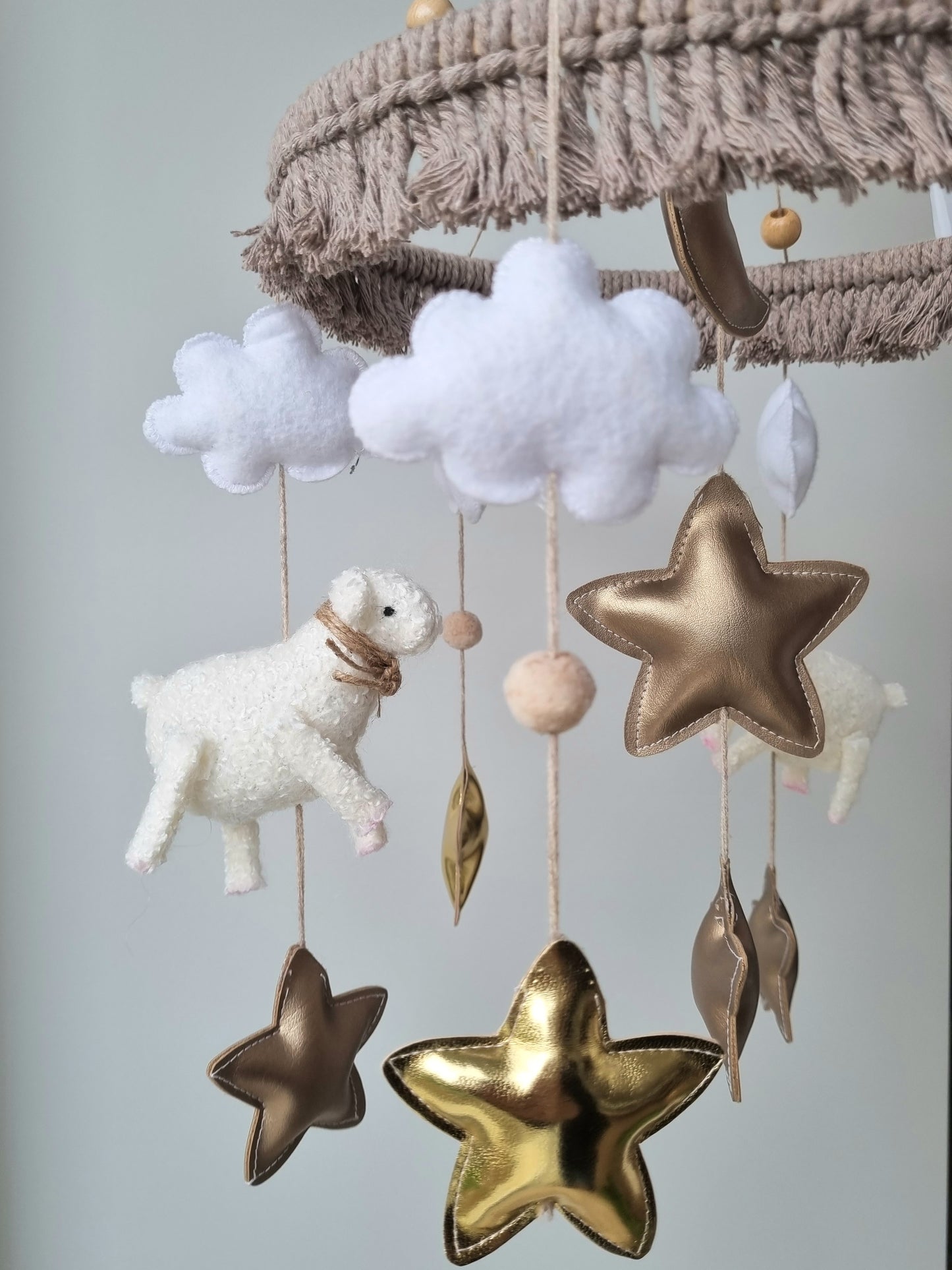Baby Mobile Schäfchen