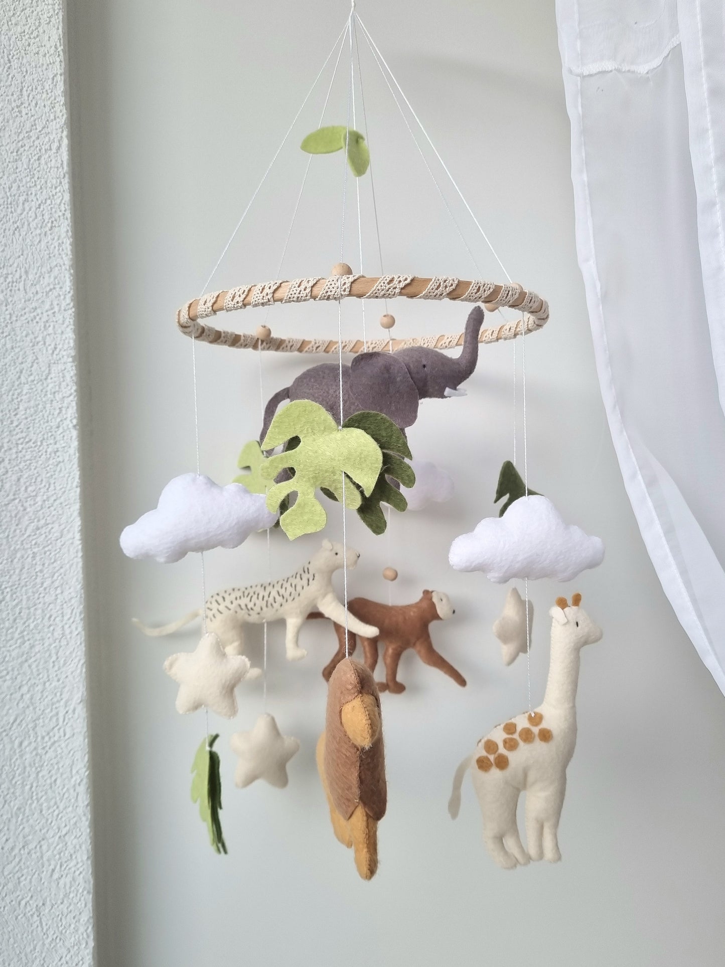 Baby Mobile Zoo Nature
