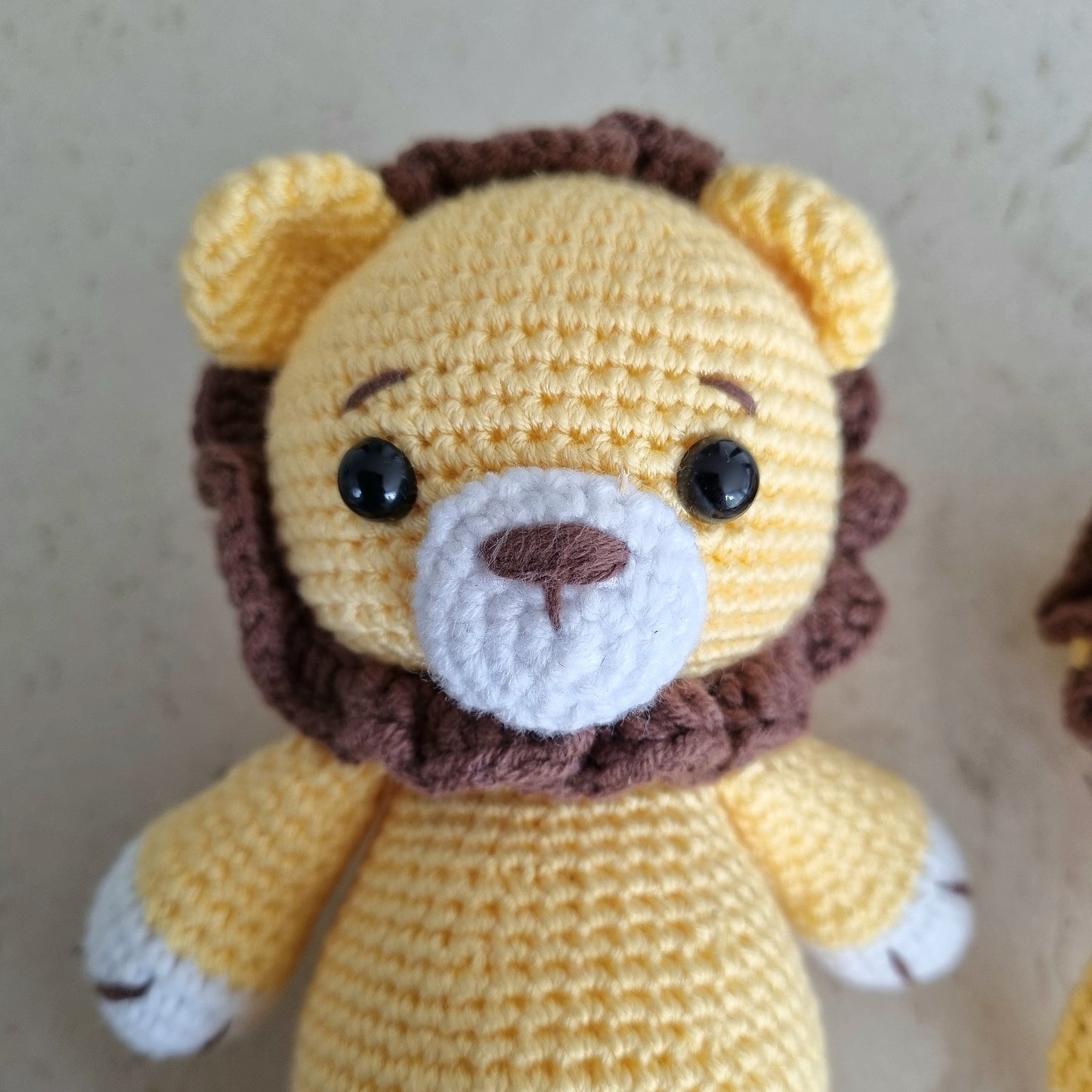 XXL Set Crochet Liebe Löwe