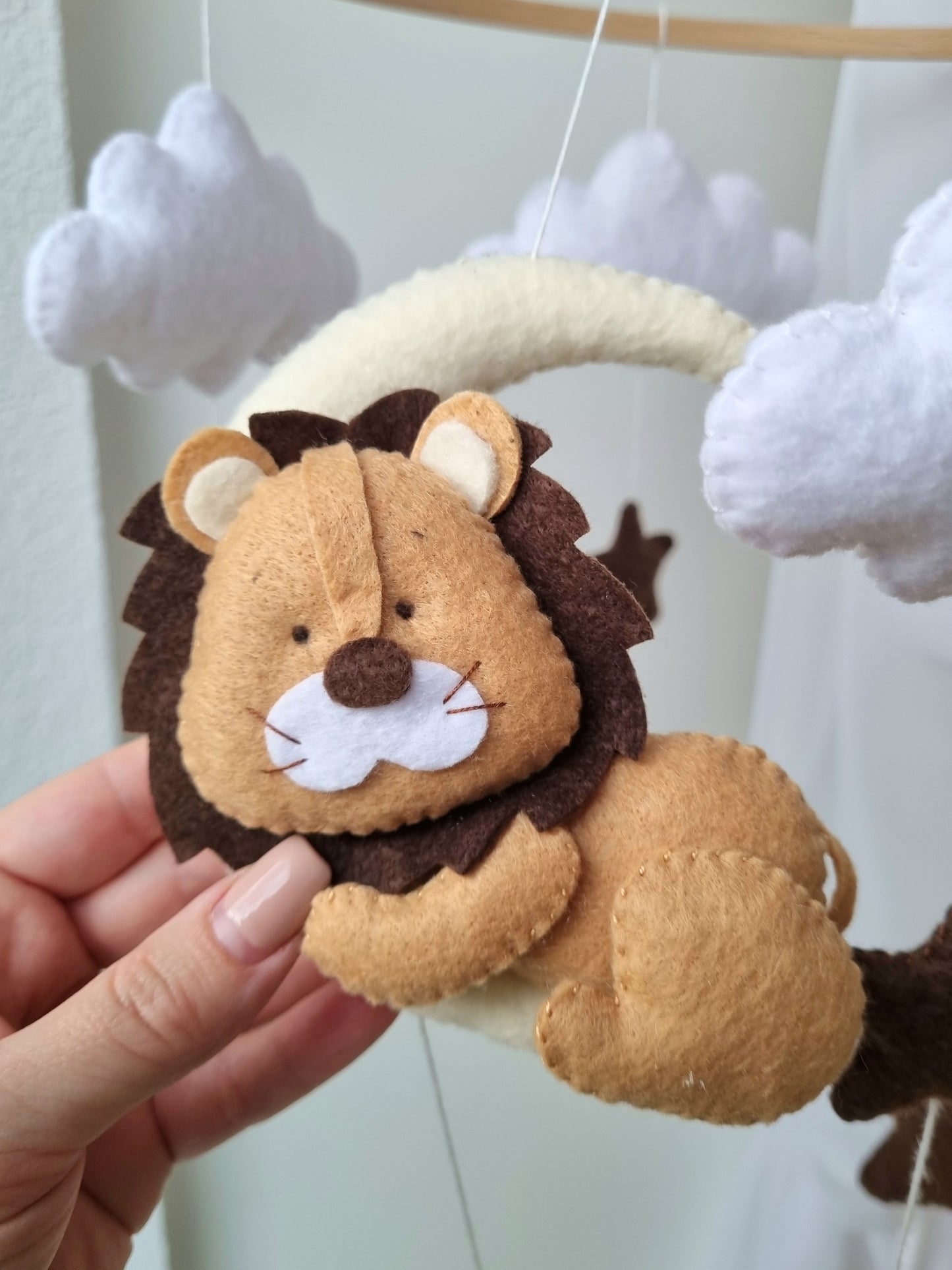 Baby Mobile kleiner Löwe