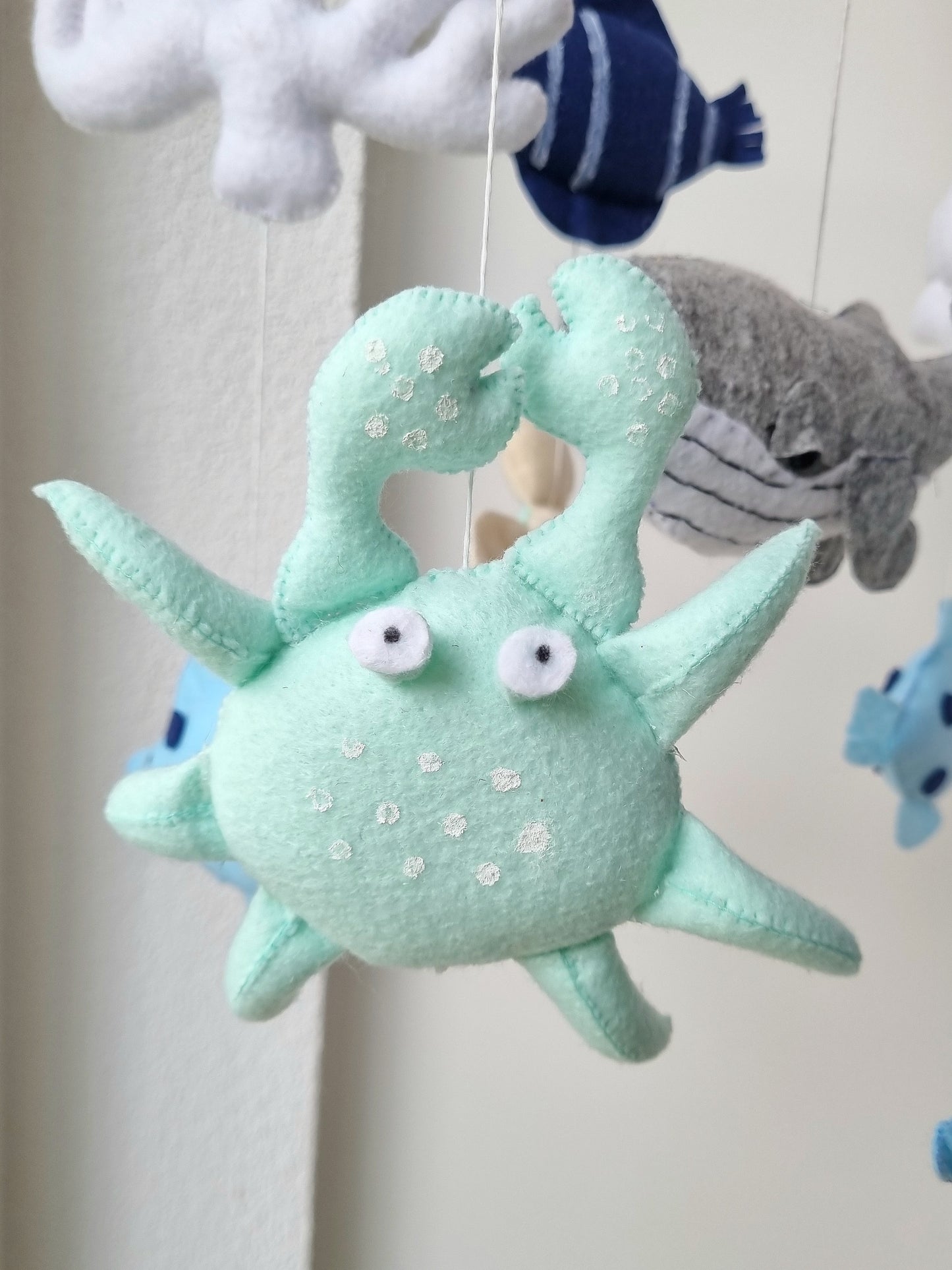 Baby Mobile Meerestierchen