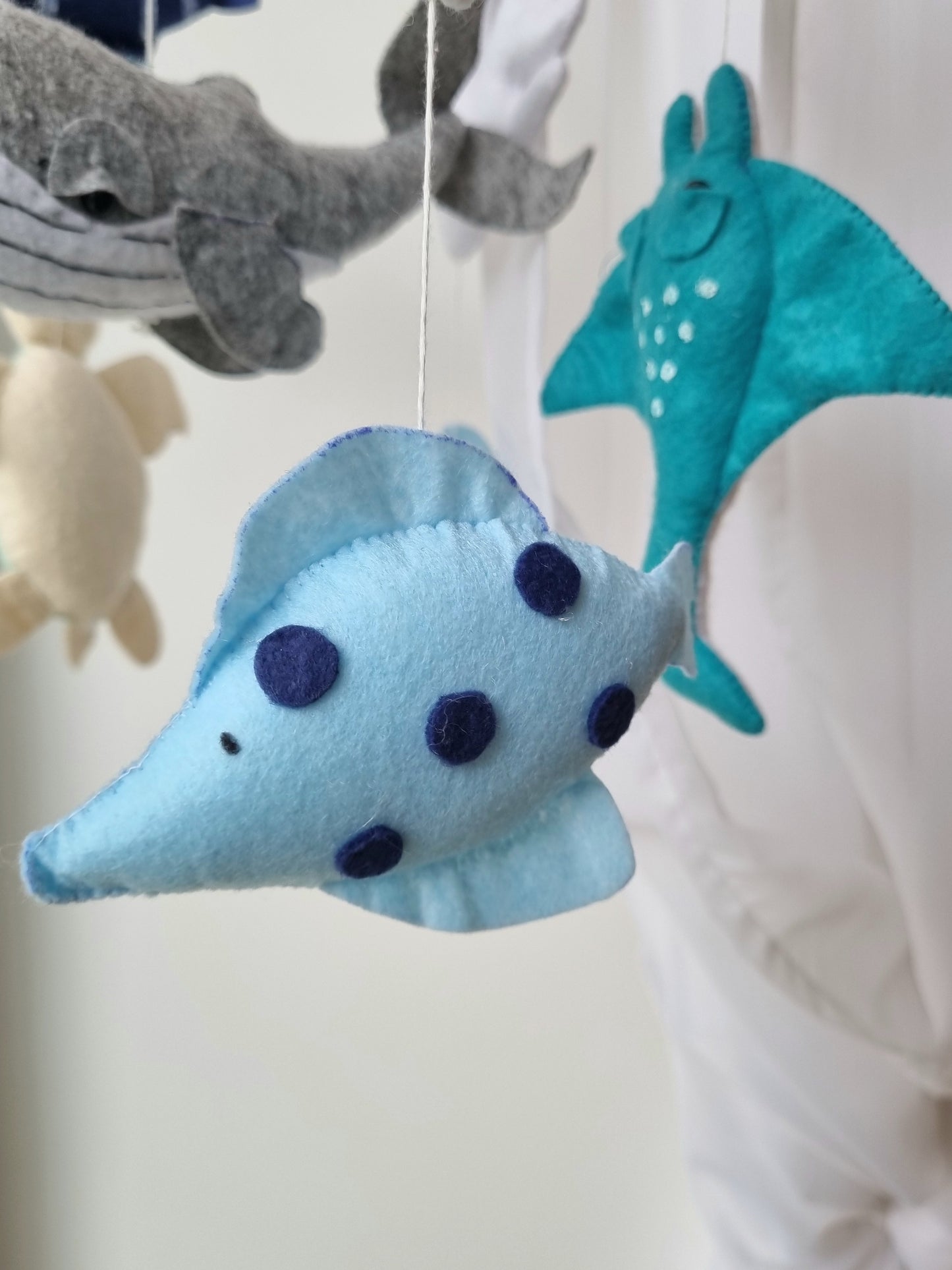 Baby Mobile Meerestierchen