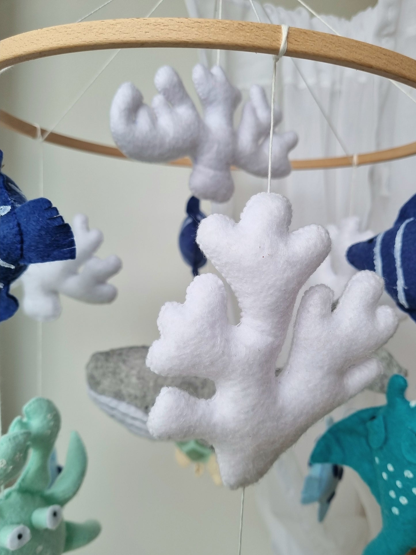 Baby Mobile Meerestierchen
