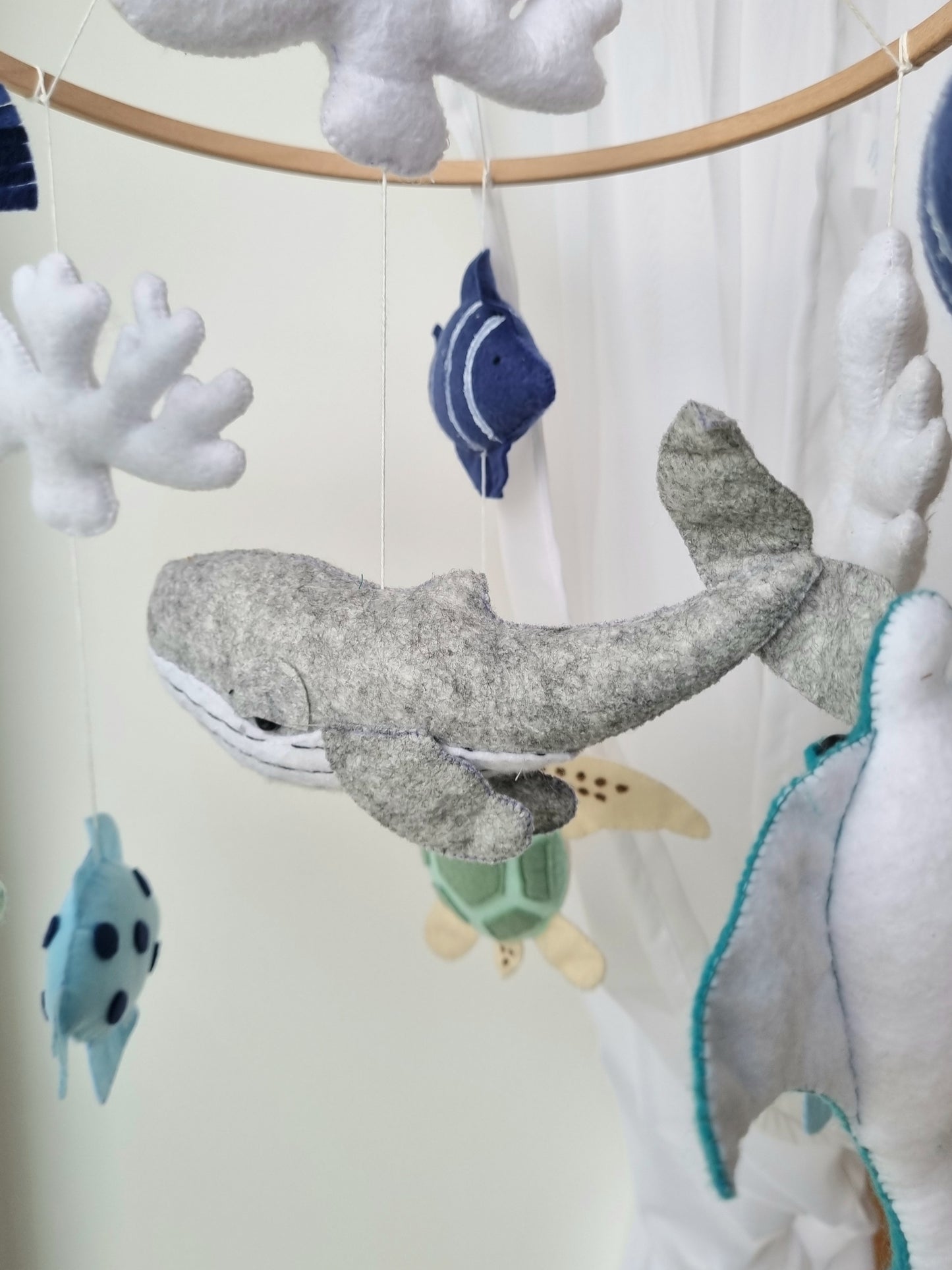 Baby Mobile Meerestierchen