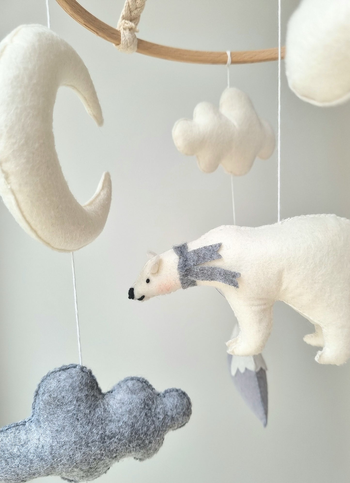 Baby Mobile kleiner Eisbär