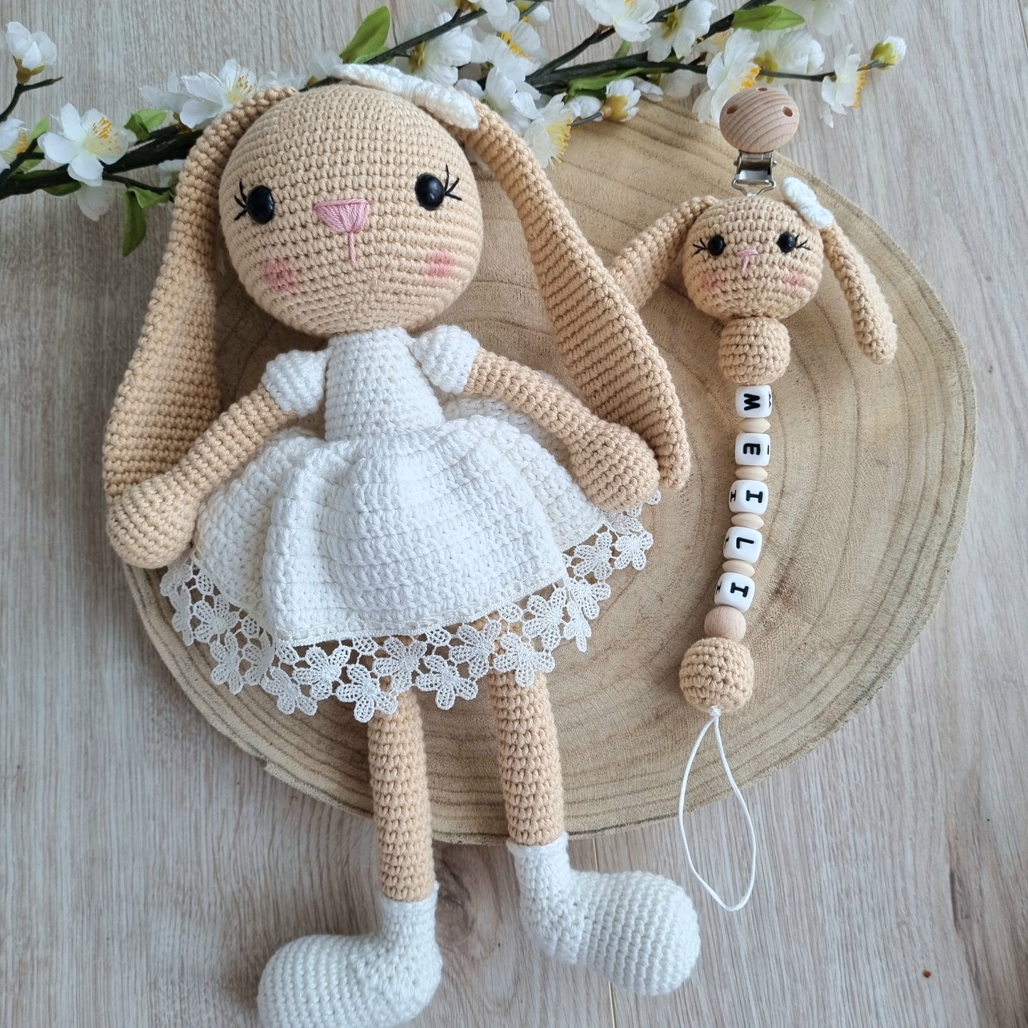 2er Set Häschen weiss