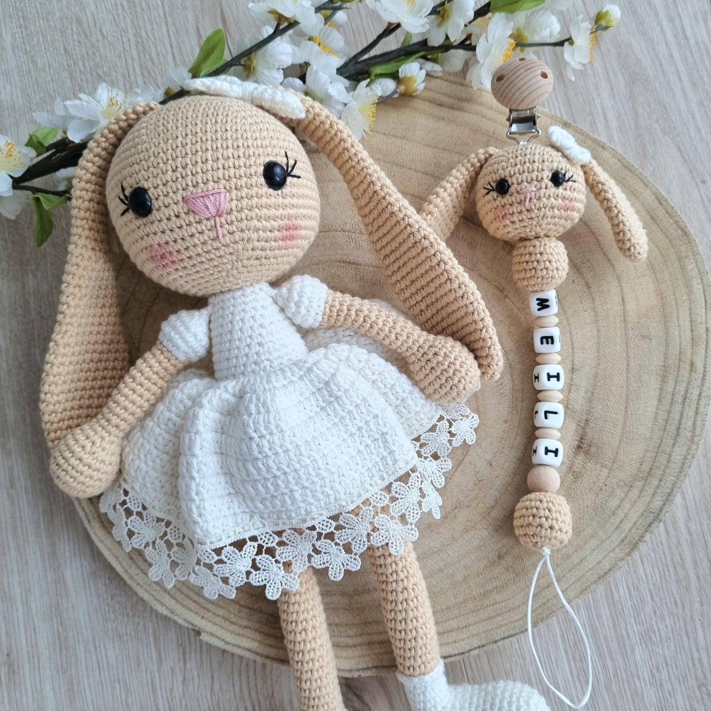 2er Set Häschen weiss