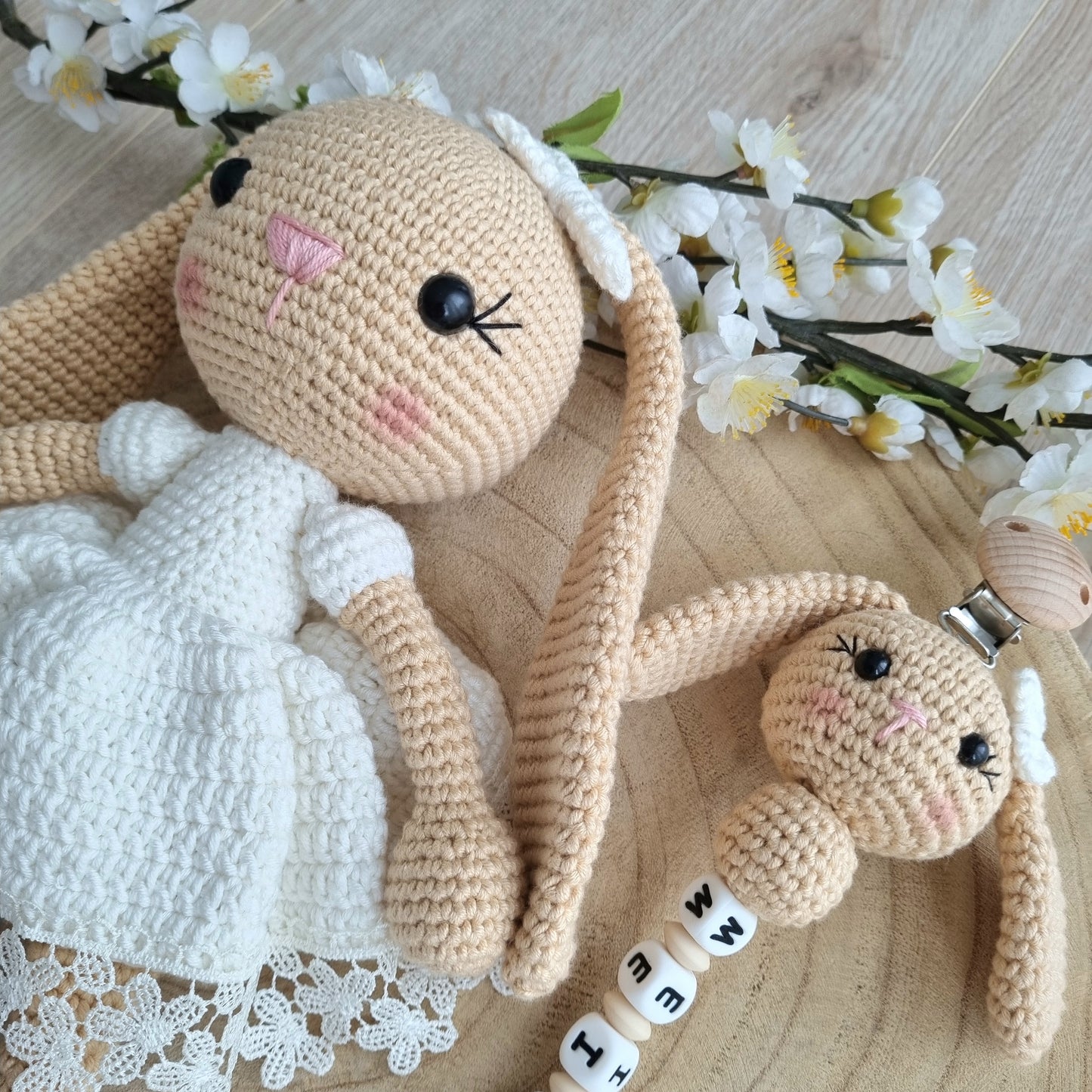 2er Set Häschen weiss