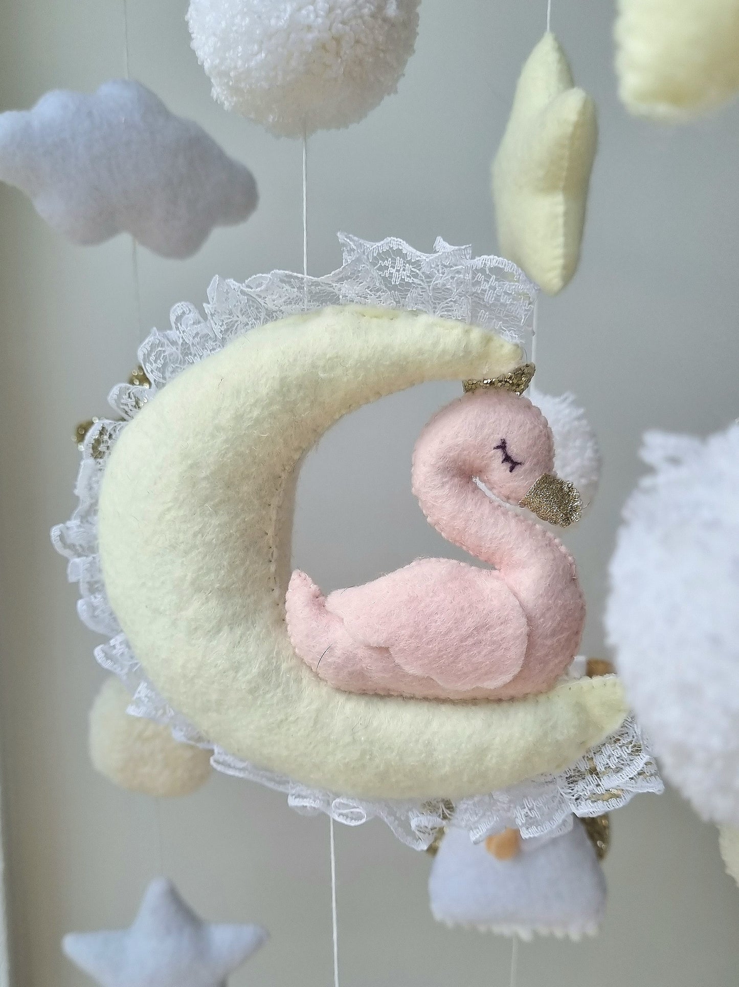 Baby Mobile Engelchen rosa
