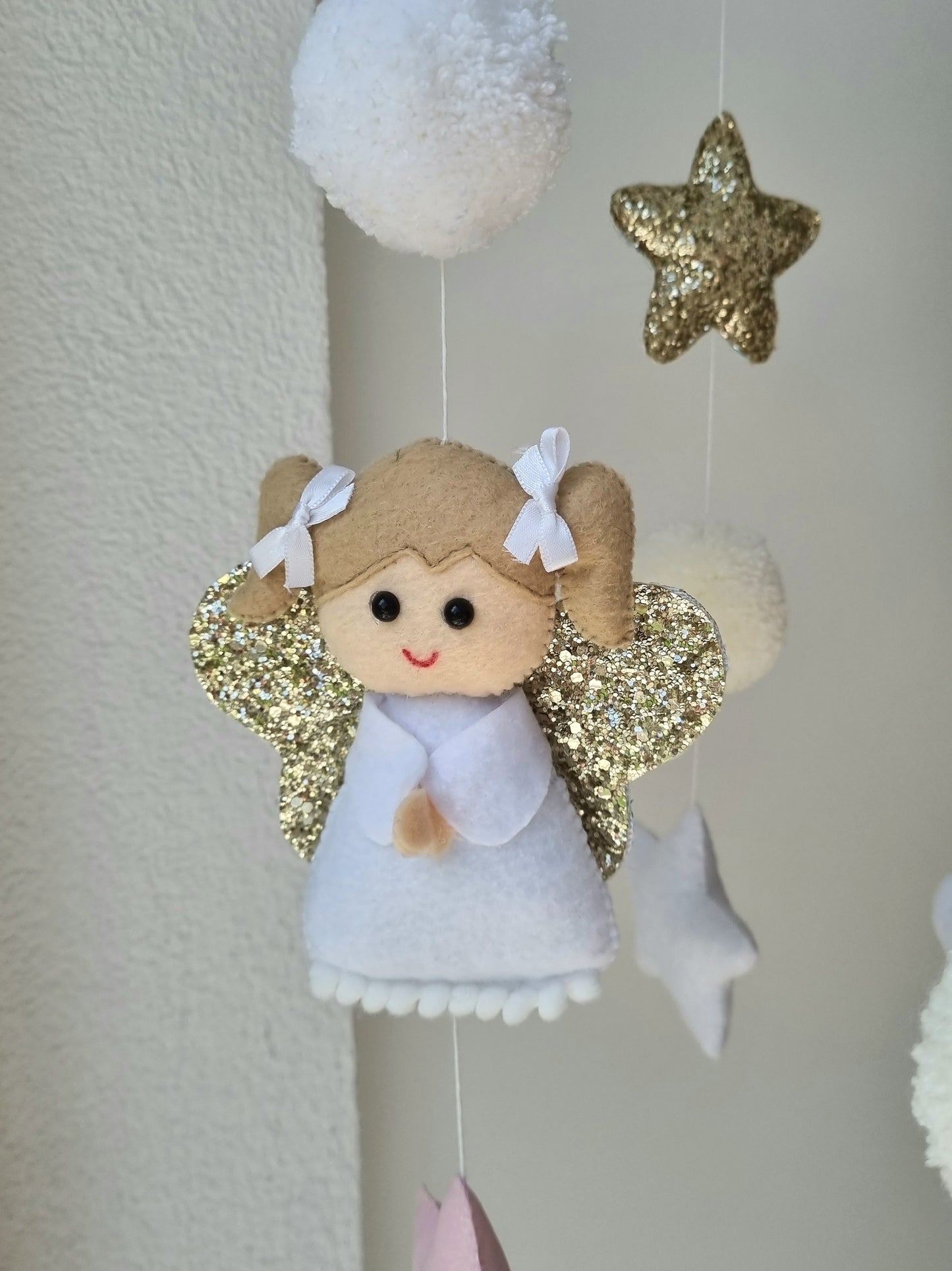 Baby Mobile Engelchen rosa