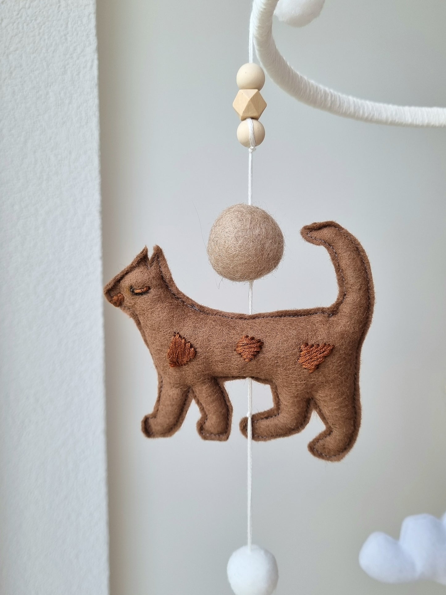 Baby Mobile Nature Cats