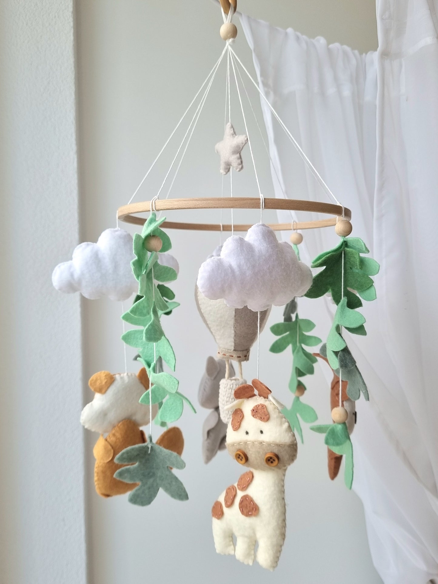 Baby Mobile Forest Friends