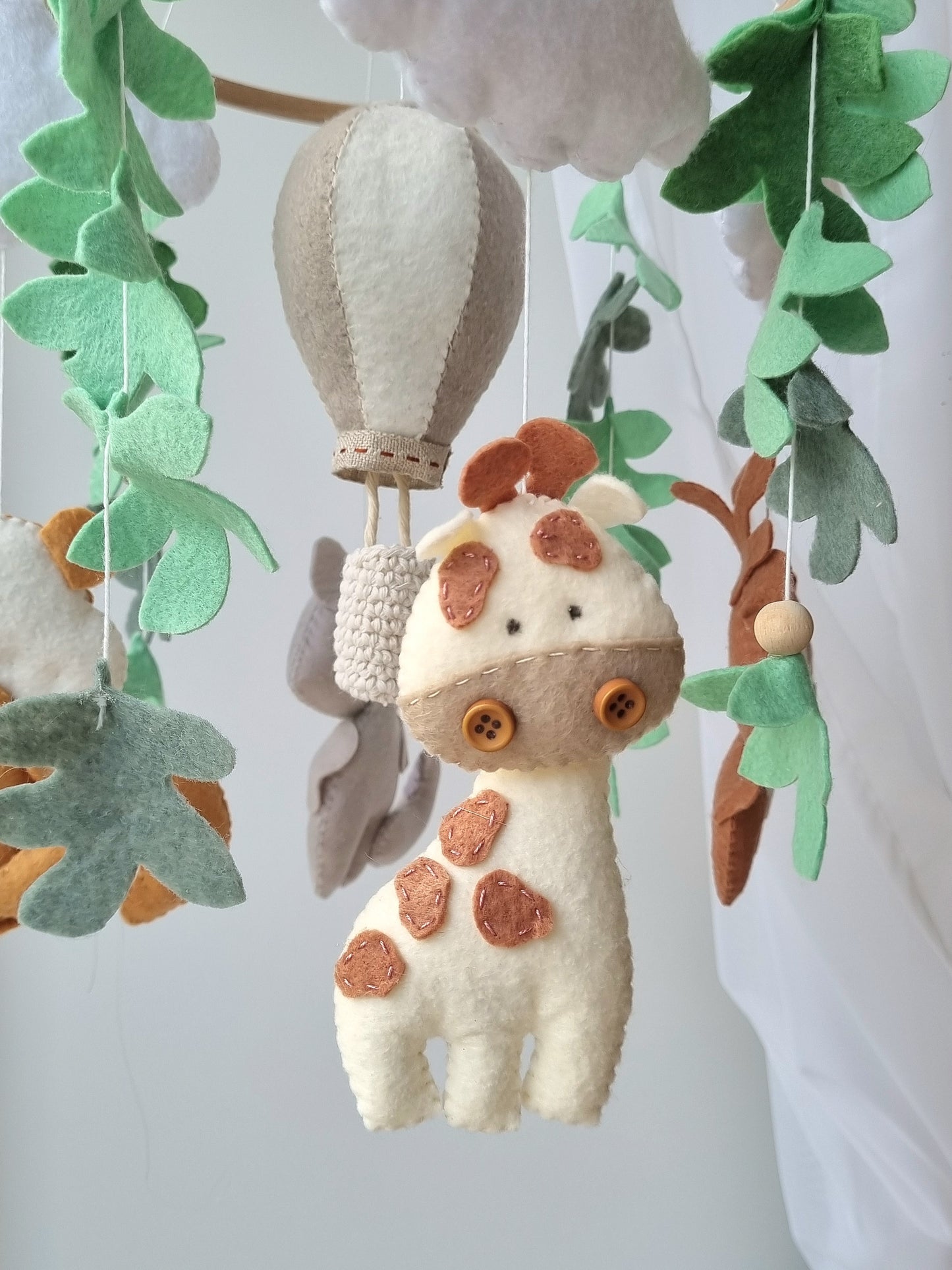 Baby Mobile Forest Friends