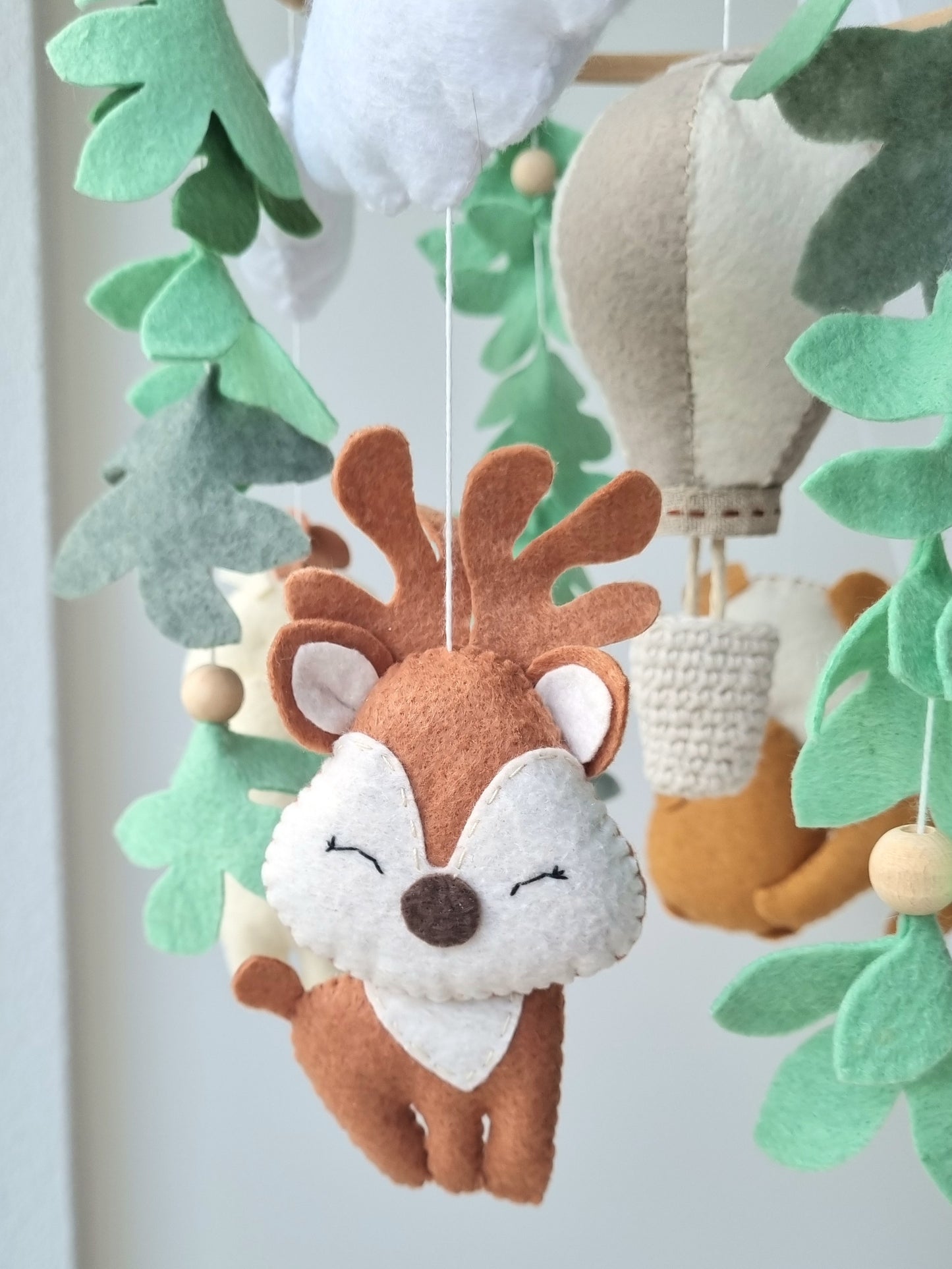 Baby Mobile Forest Friends