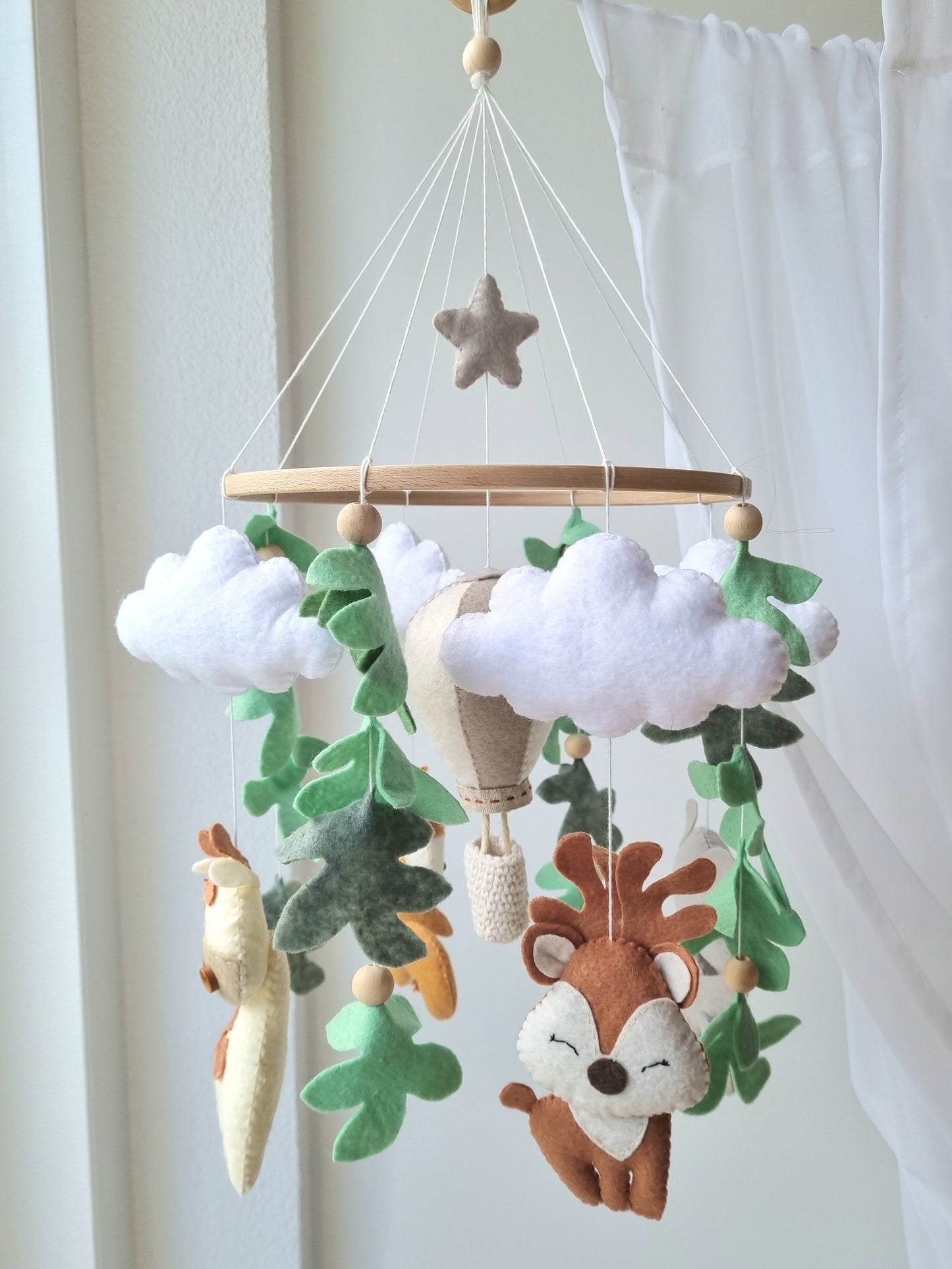 Baby Mobile Forest Friends