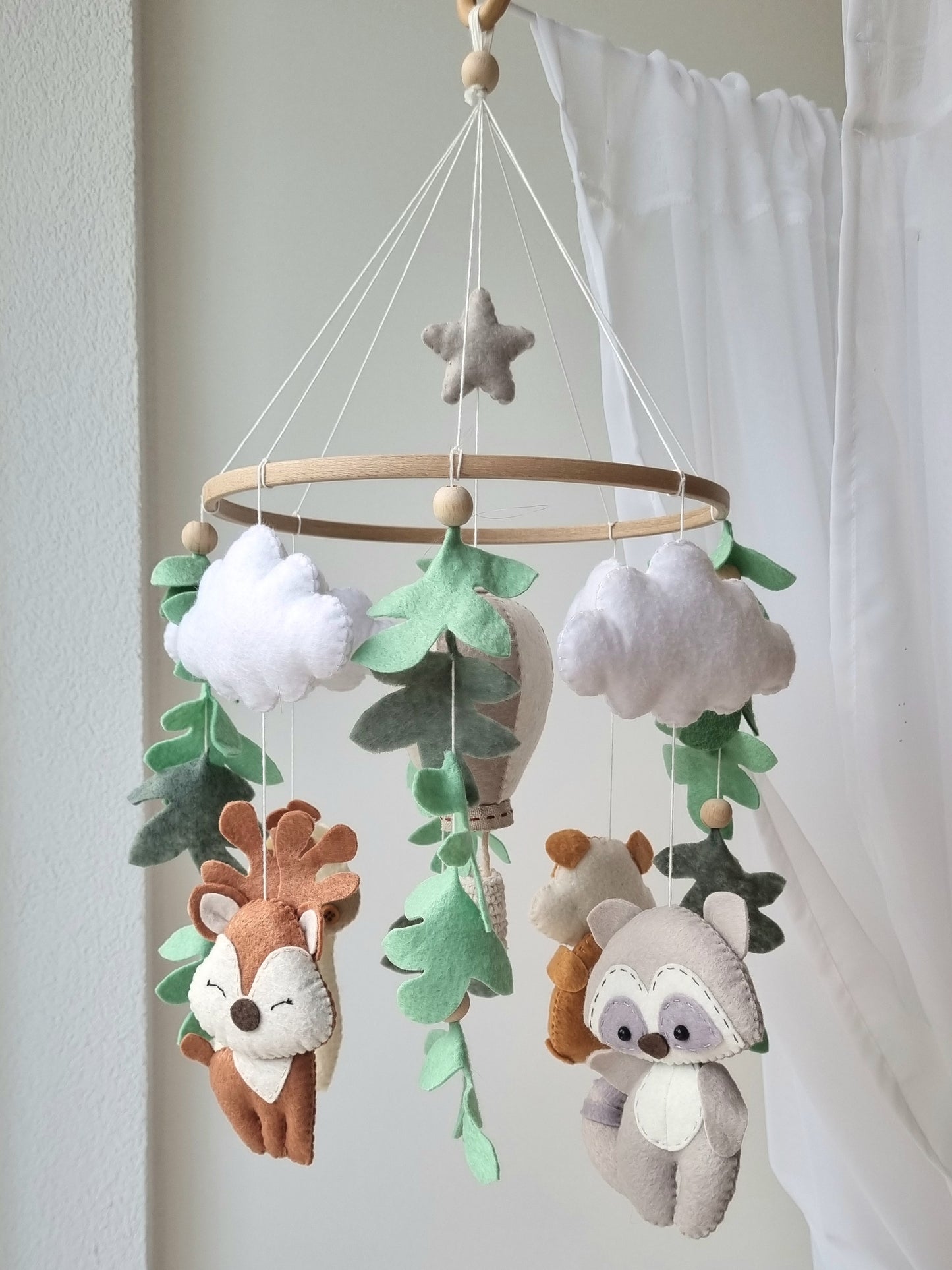 Baby Mobile Forest Friends