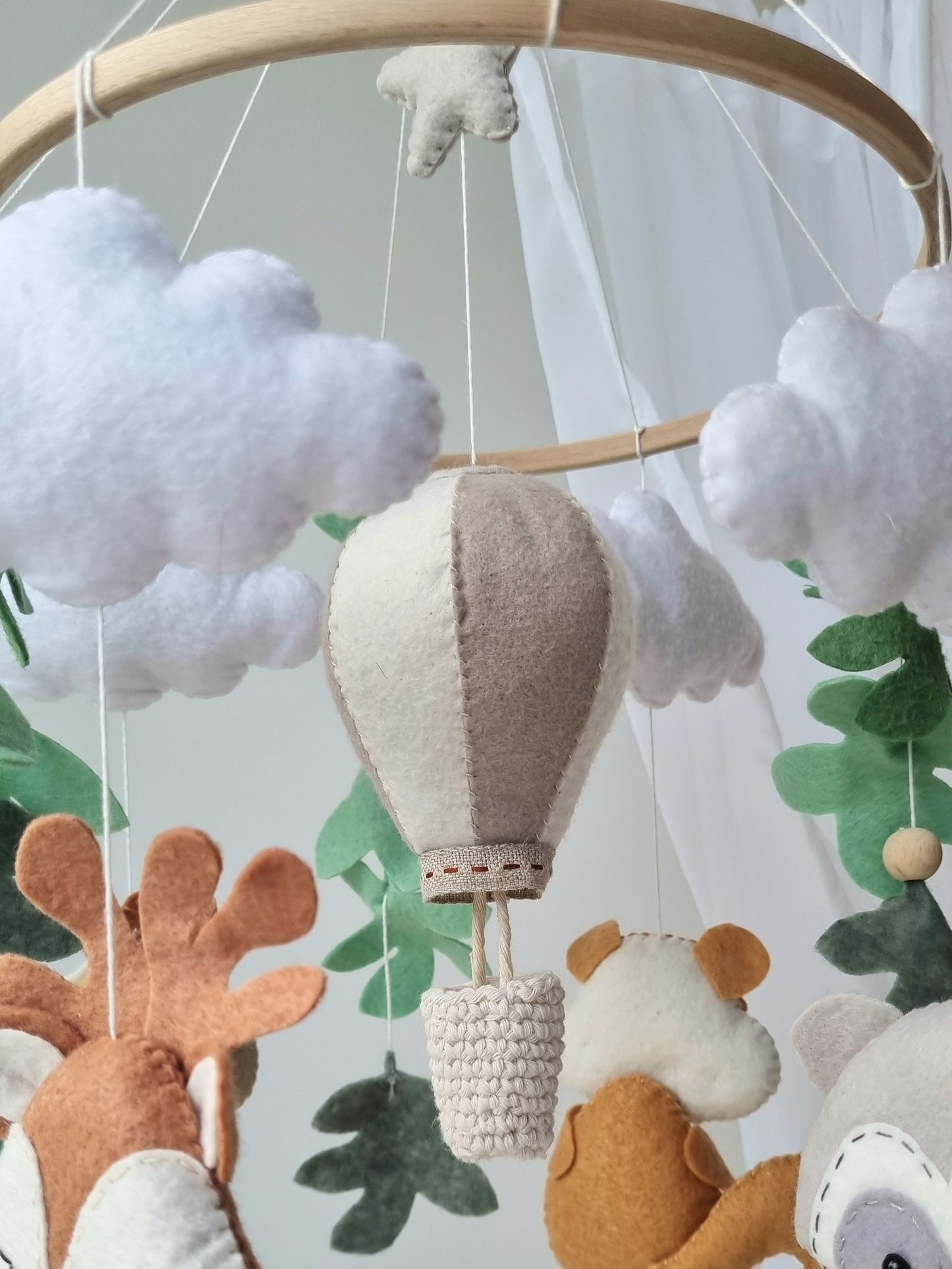Baby Mobile Forest Friends
