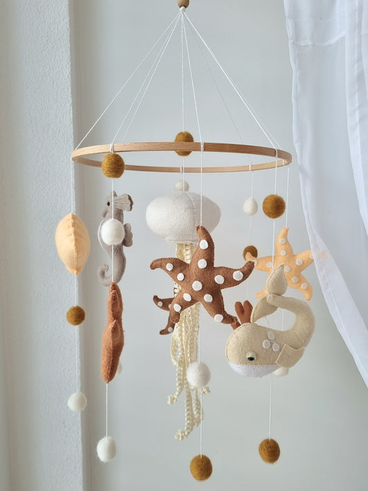 Baby Mobile Sea Life Nature