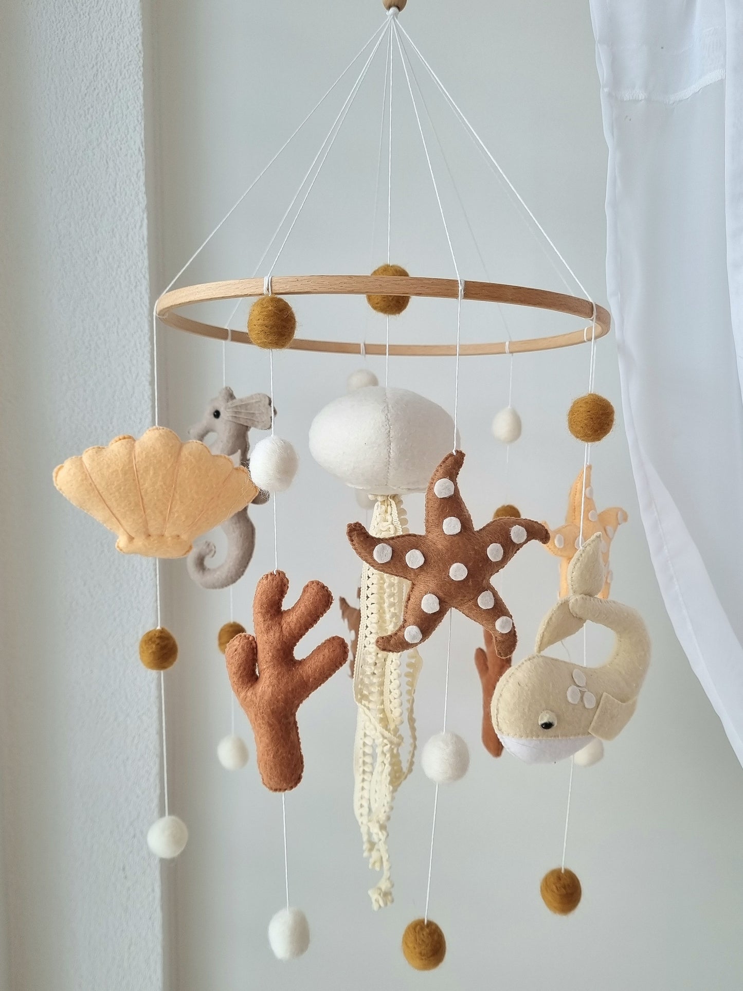 Baby Mobile Sea Life Nature