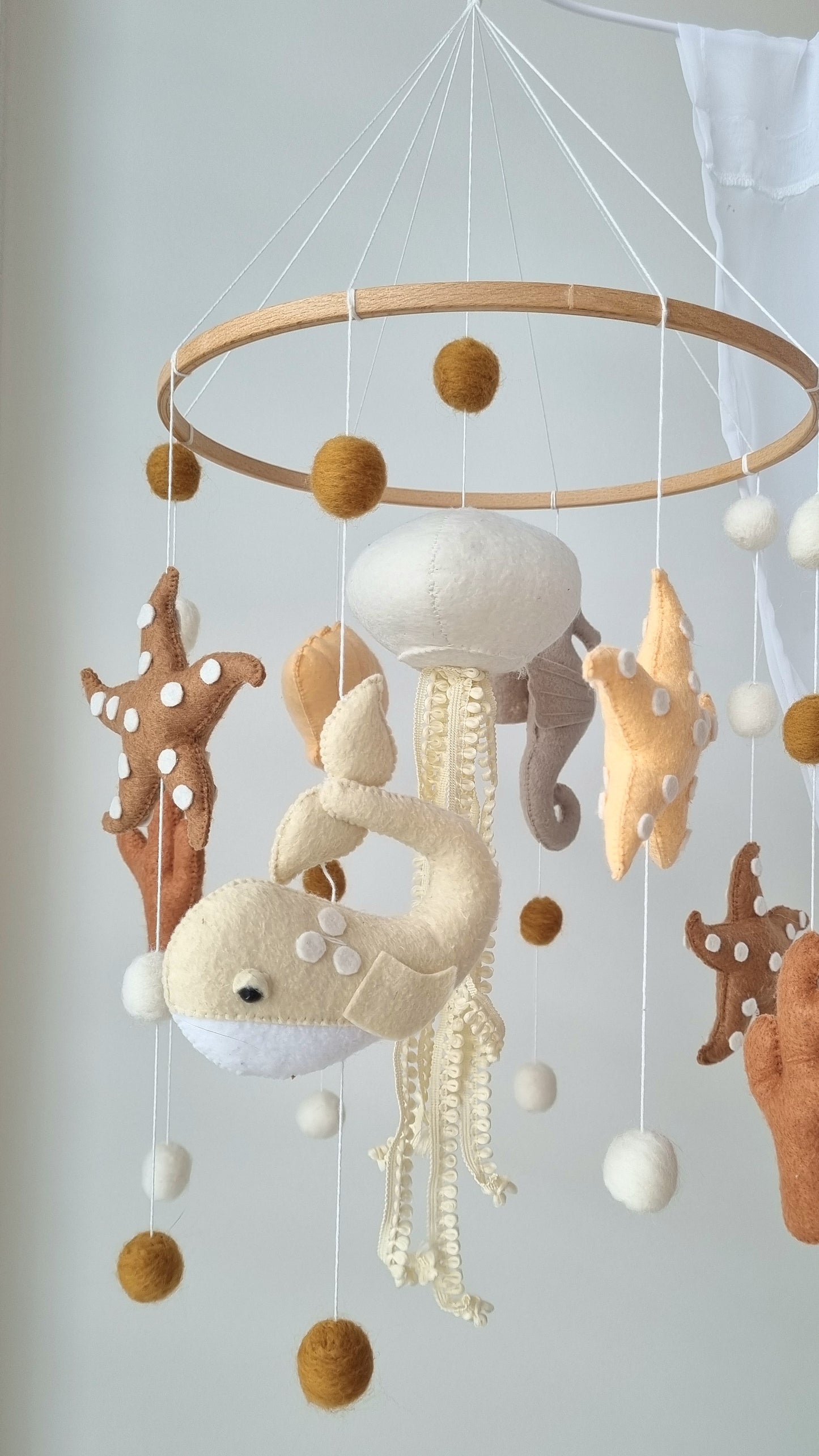 Baby Mobile Sea Life Nature