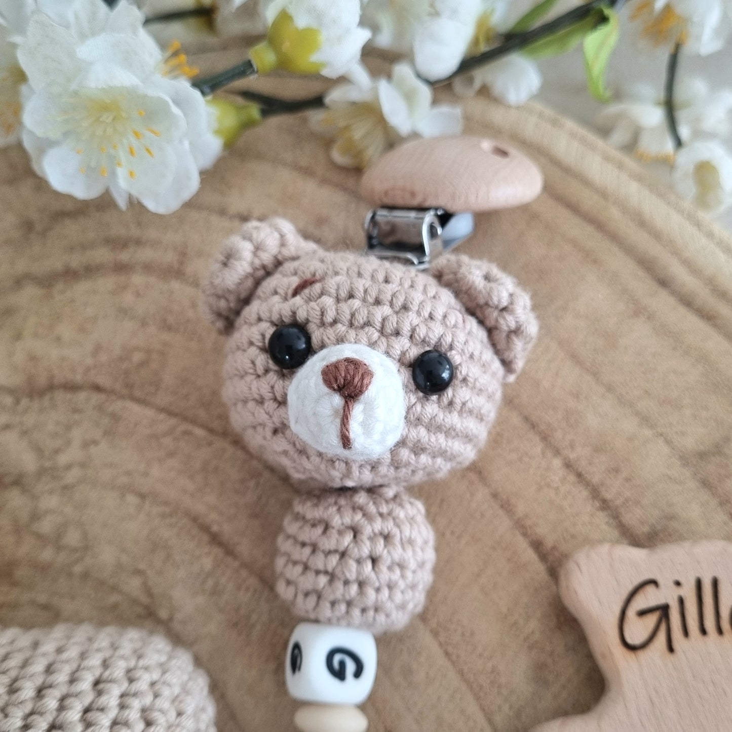 2er oder 3er Set Teddy hellbraun