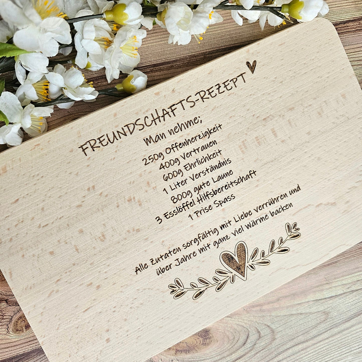 Frühstücksbrett Friends for Life