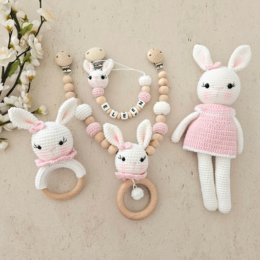 XXL Set Crochet Liebe Häschen