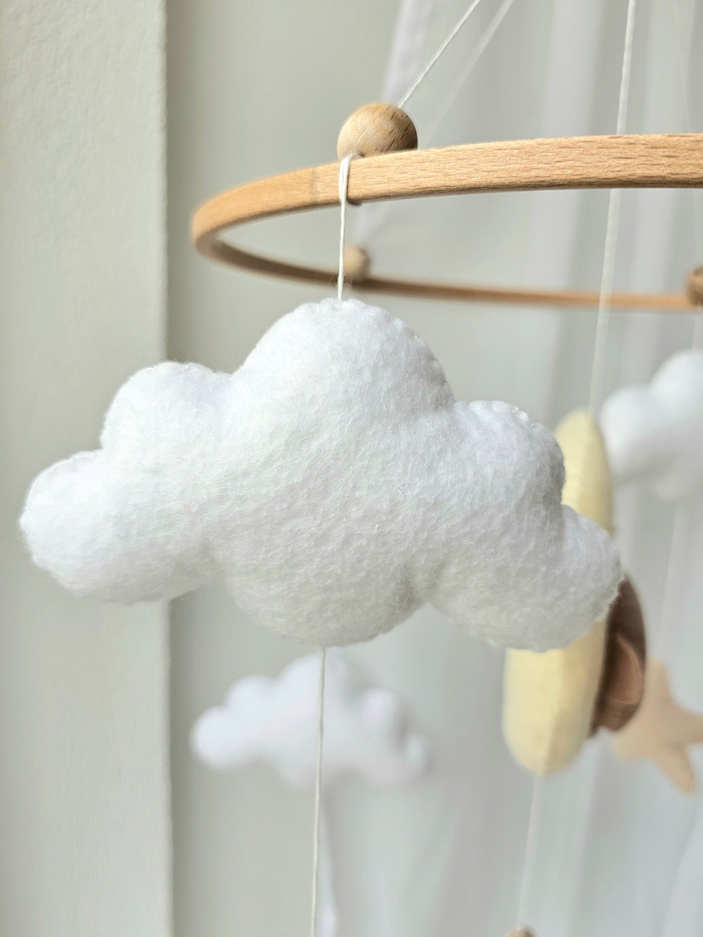 Baby Mobile Bärchen beige