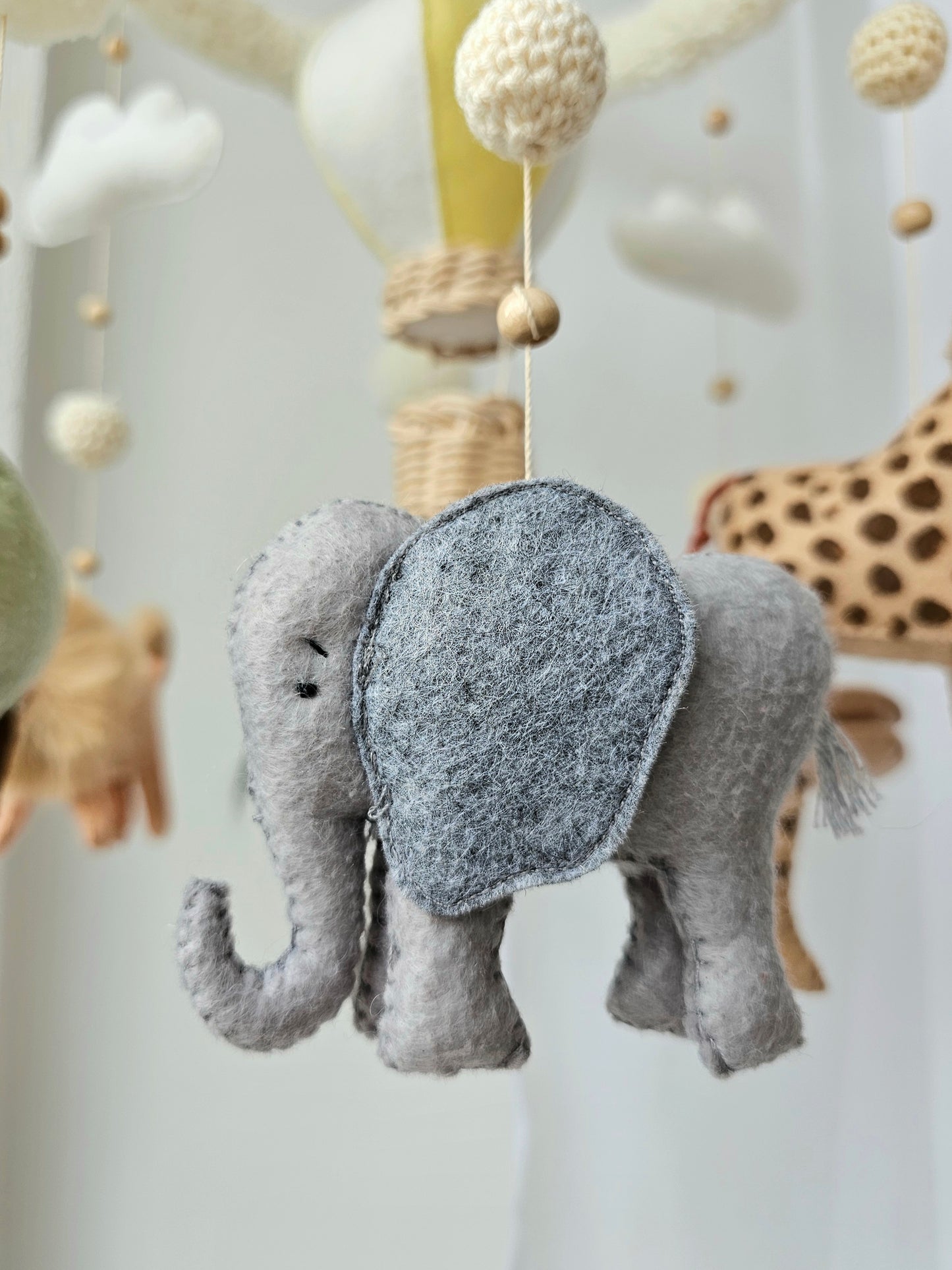 Baby Mobile fliegender Ballon Puffel
