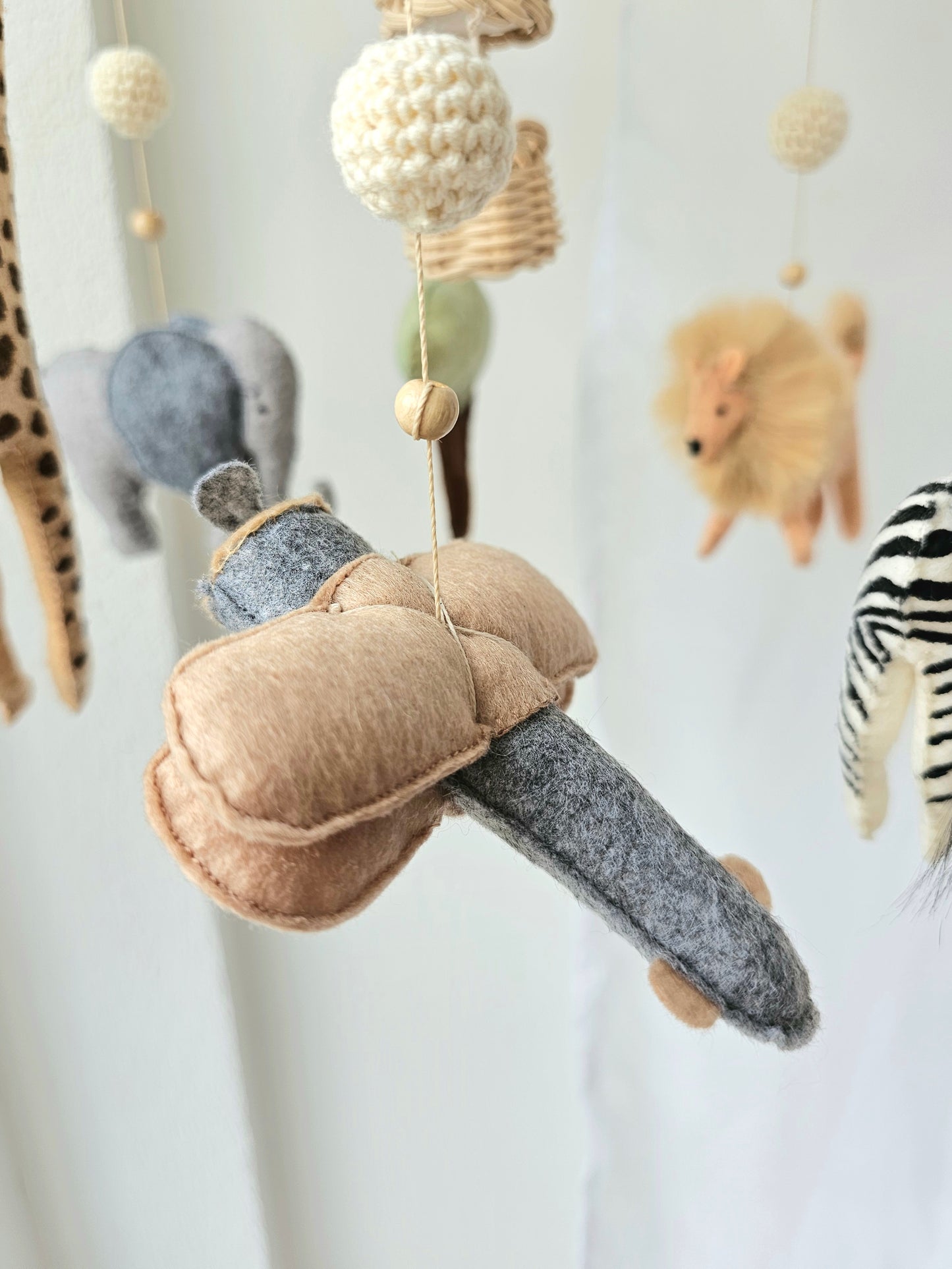 Baby Mobile fliegender Ballon Puffel