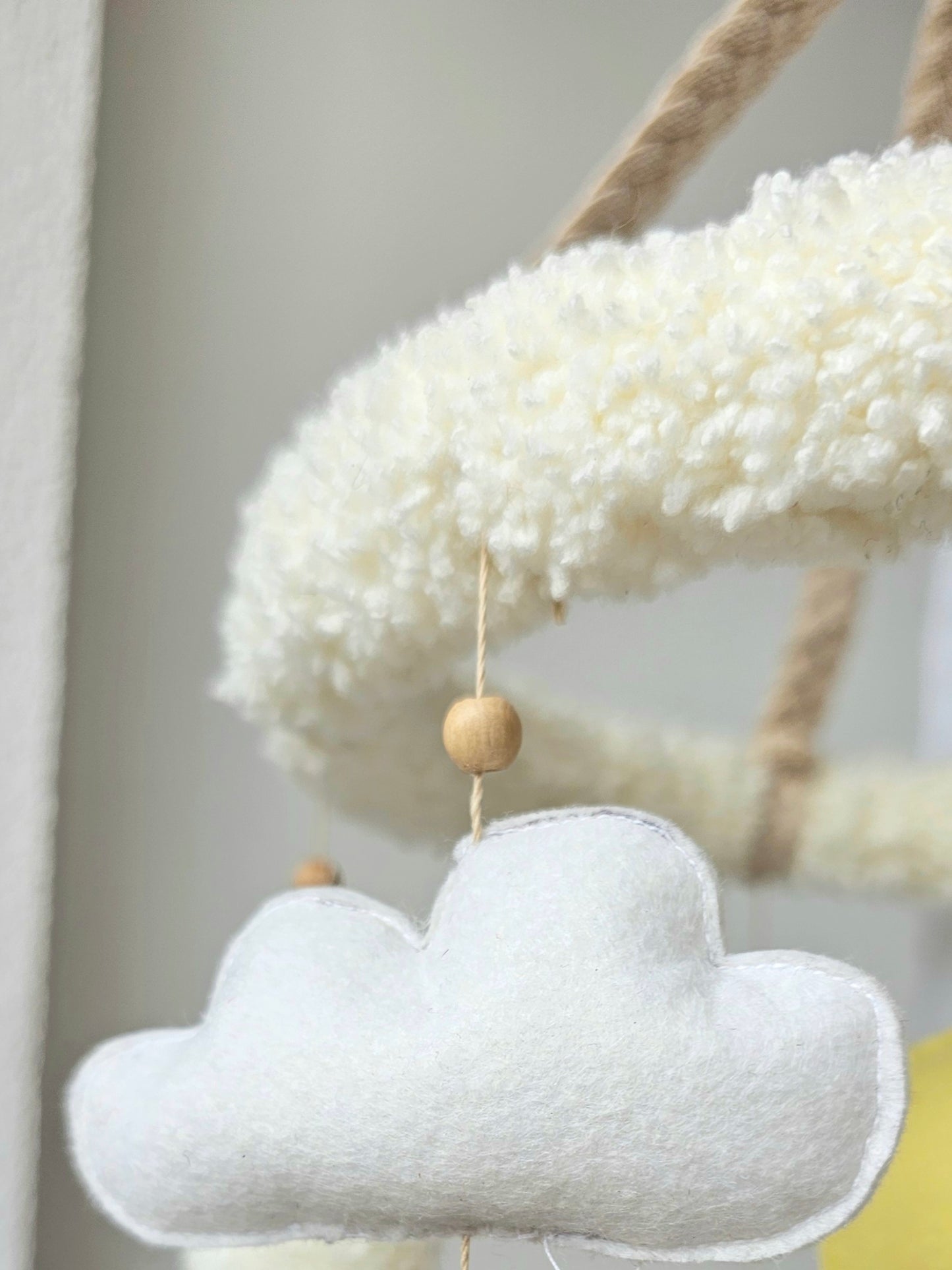 Baby Mobile fliegender Ballon Puffel