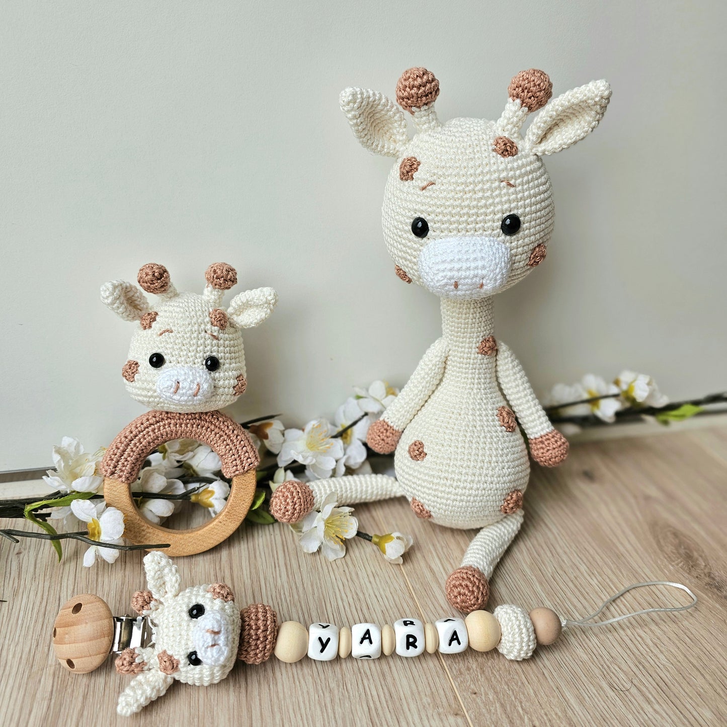 3er Set Giräffchen