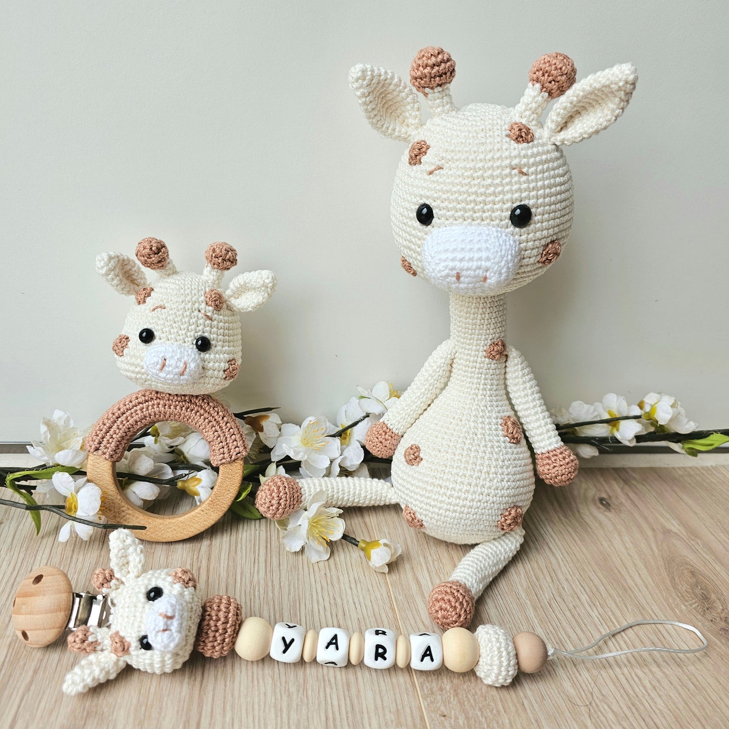 3er Set Giräffchen