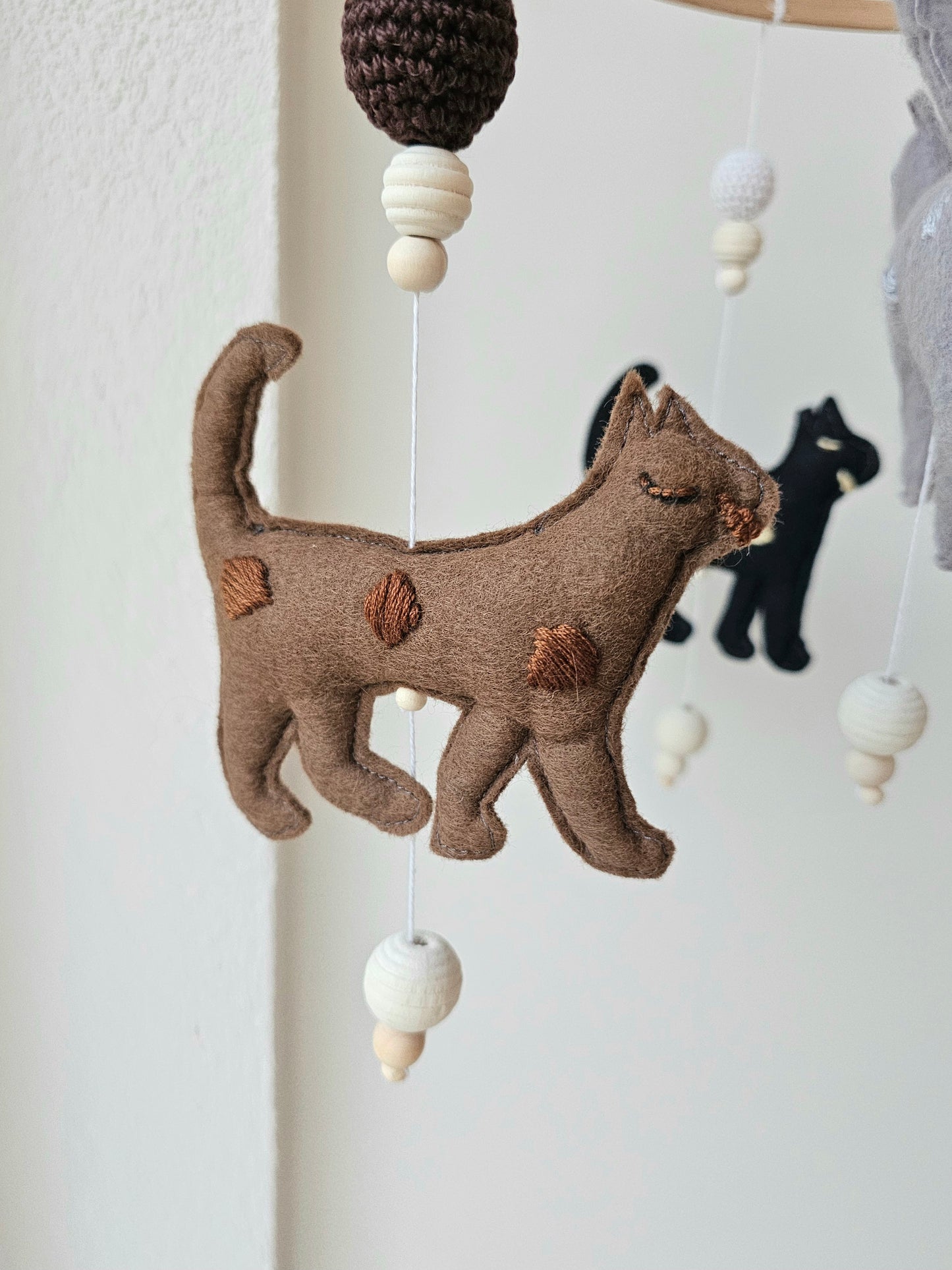 Baby Mobile Nature Cats
