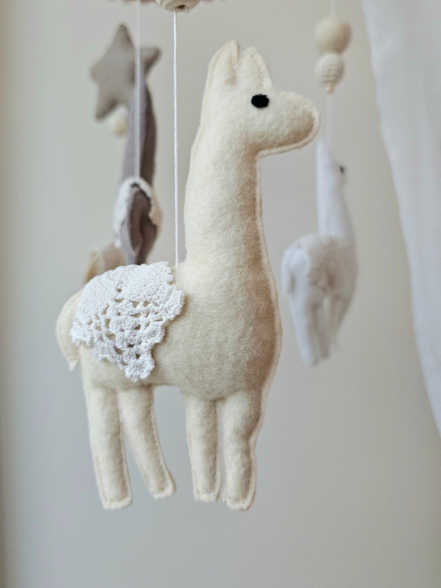 Baby Mobile Alpaka dream natur