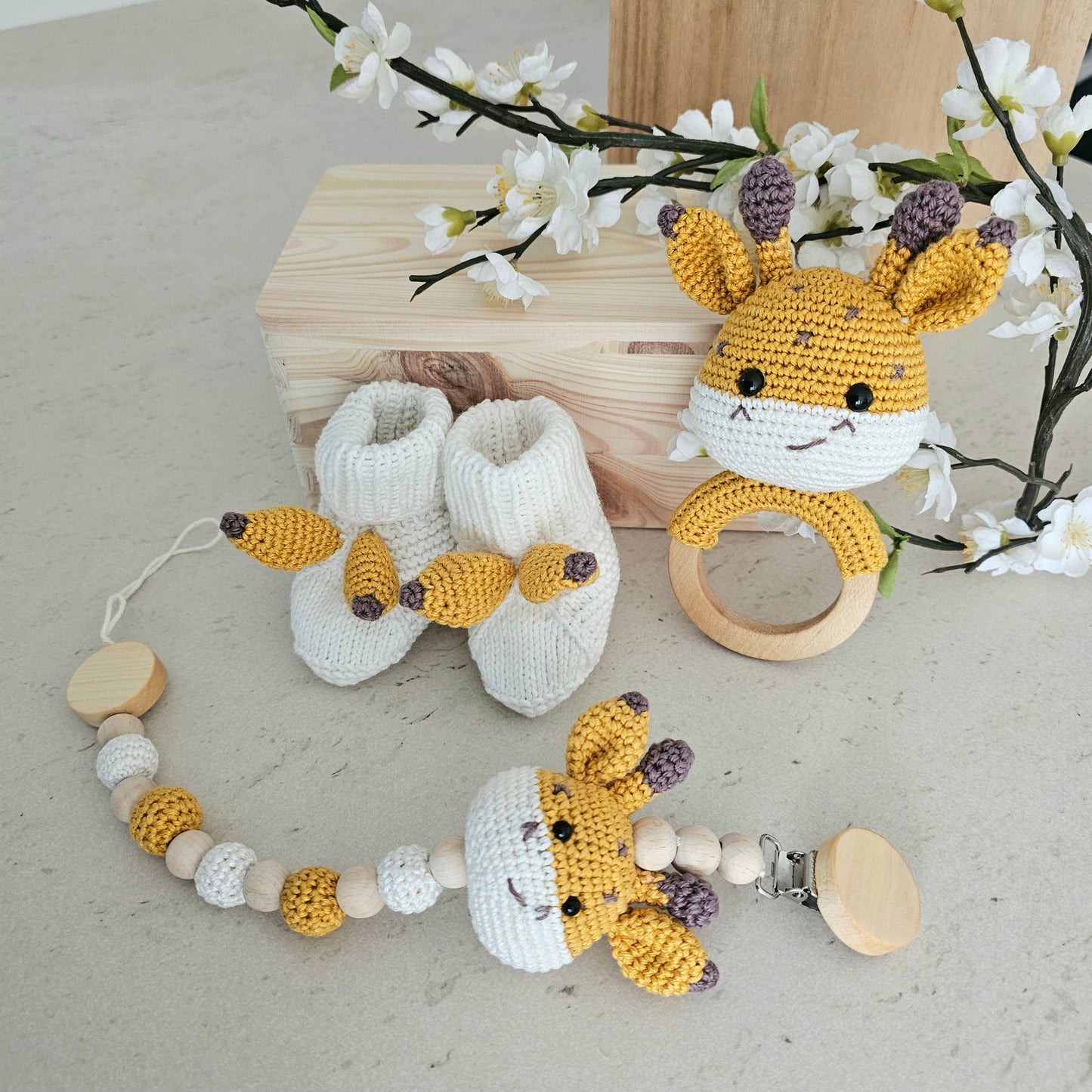 3er Set süsses Giräffchen