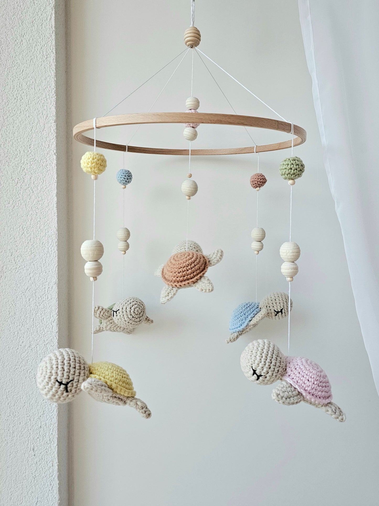 Baby Mobile Häkelliebe Schildi