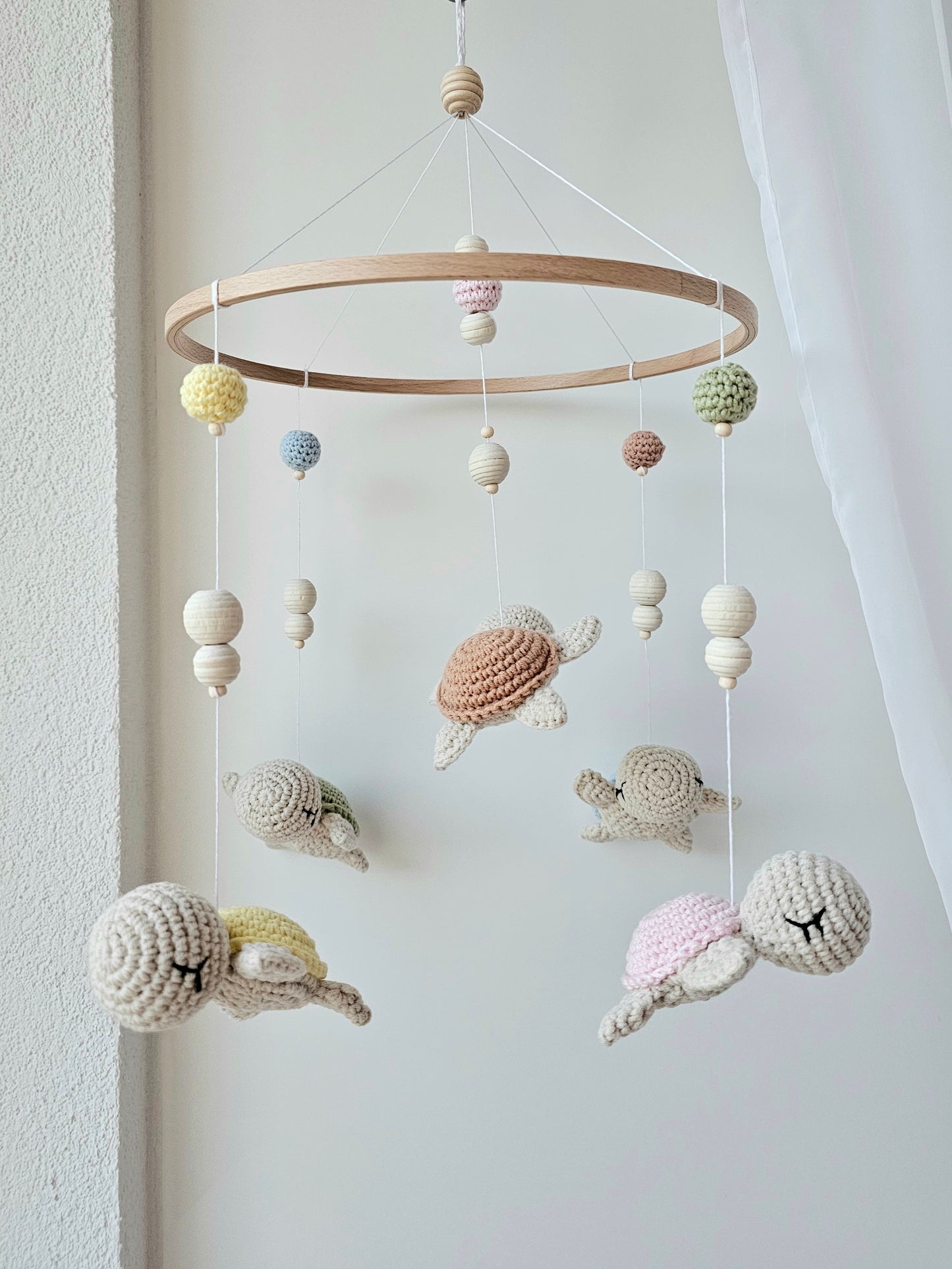 Baby Mobile Häkelliebe Schildi