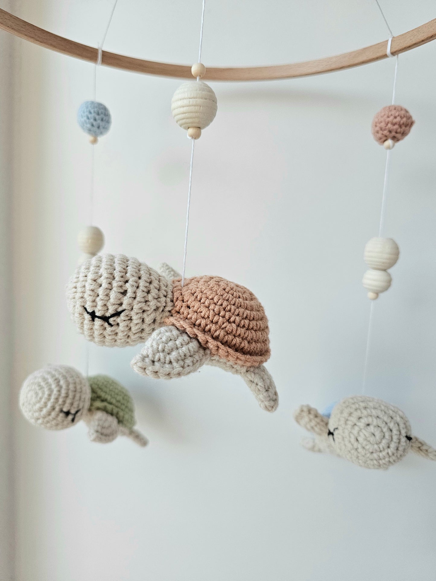 Baby Mobile Häkelliebe Schildi