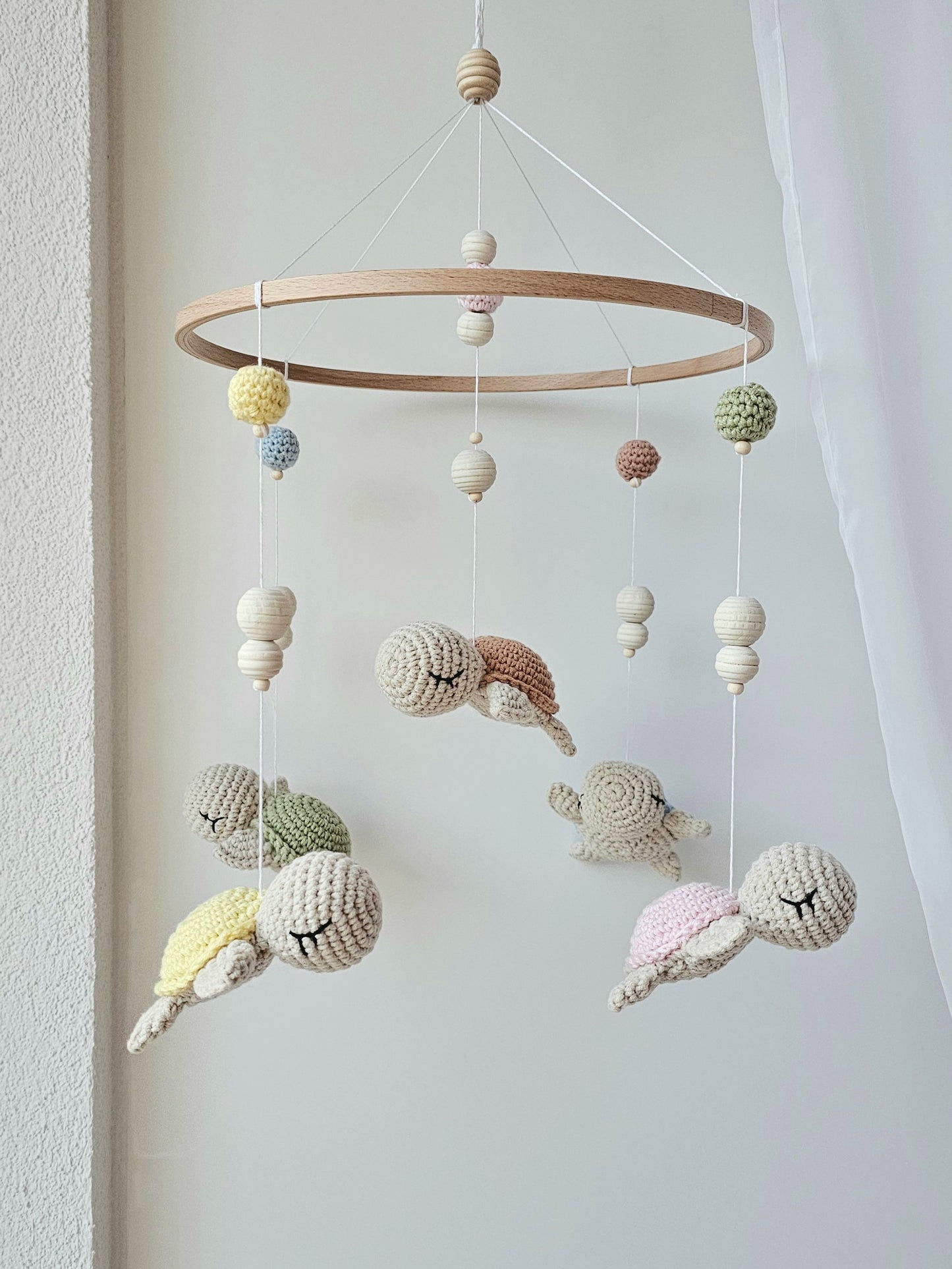 Baby Mobile Häkelliebe Schildi