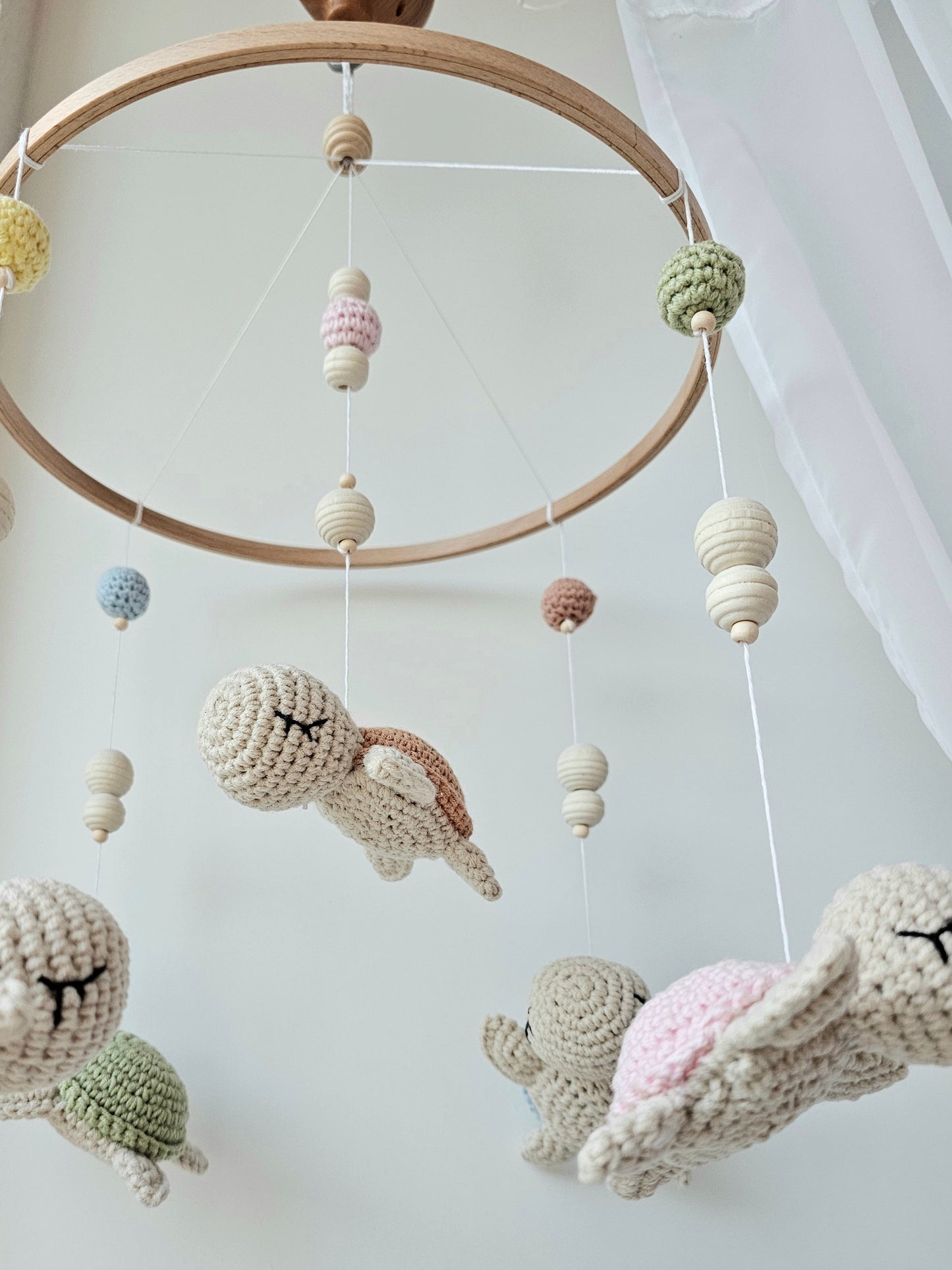 Baby Mobile Häkelliebe Schildi