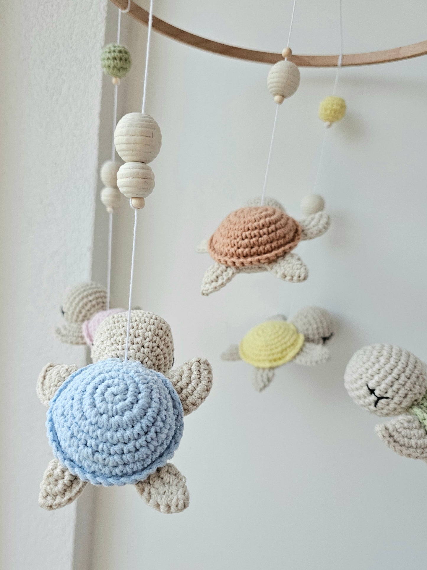 Baby Mobile Häkelliebe Schildi