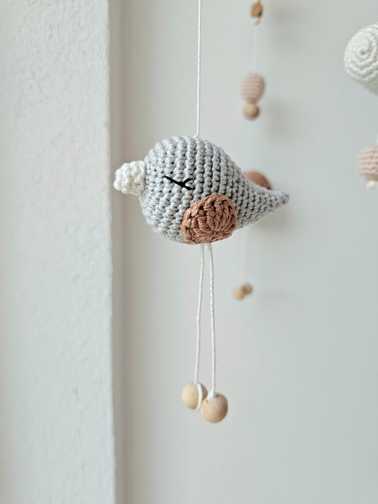 Baby Mobile Häkelliebe Vögelchen