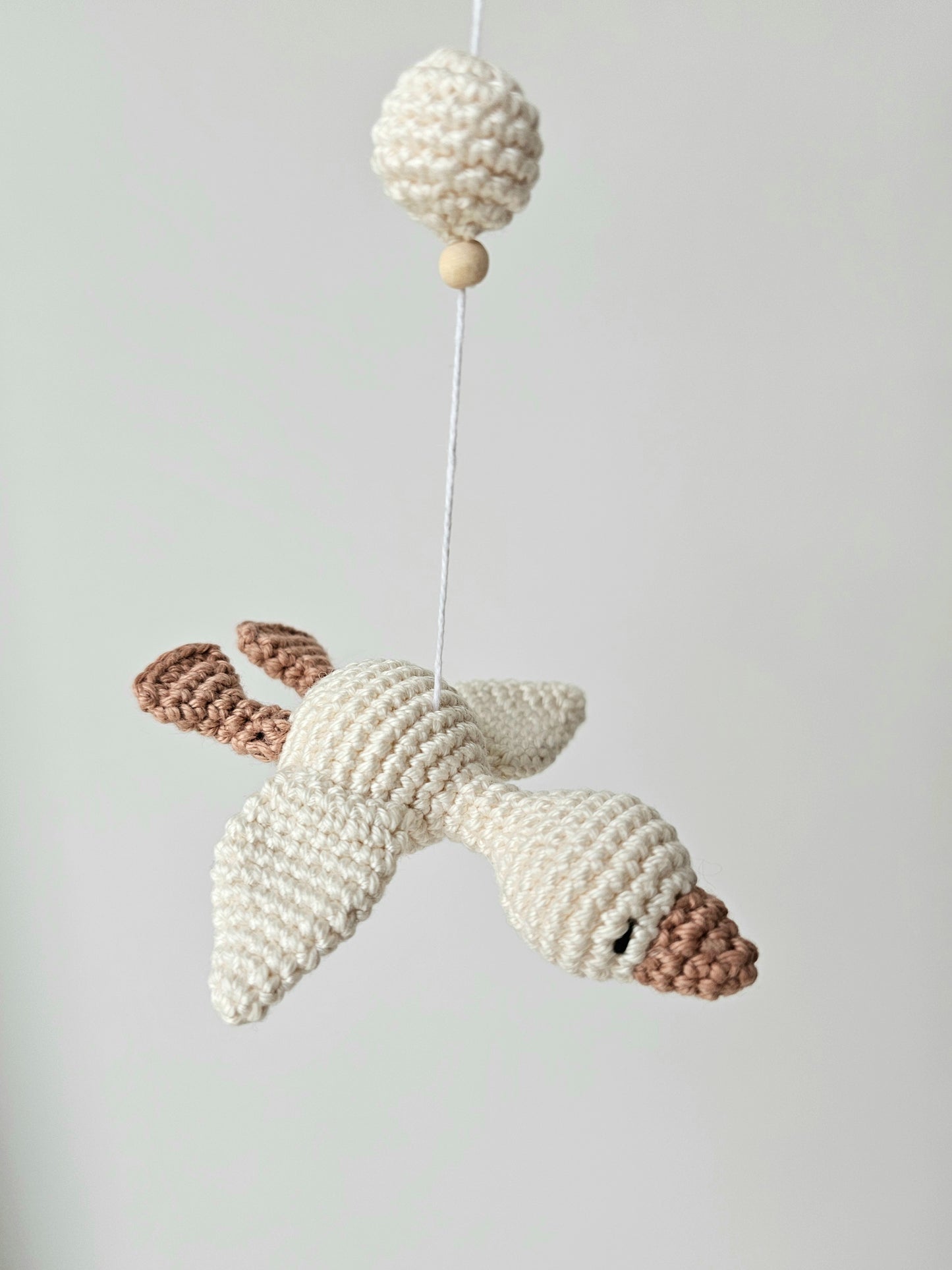 Baby Mobile Häkelliebe Entchen