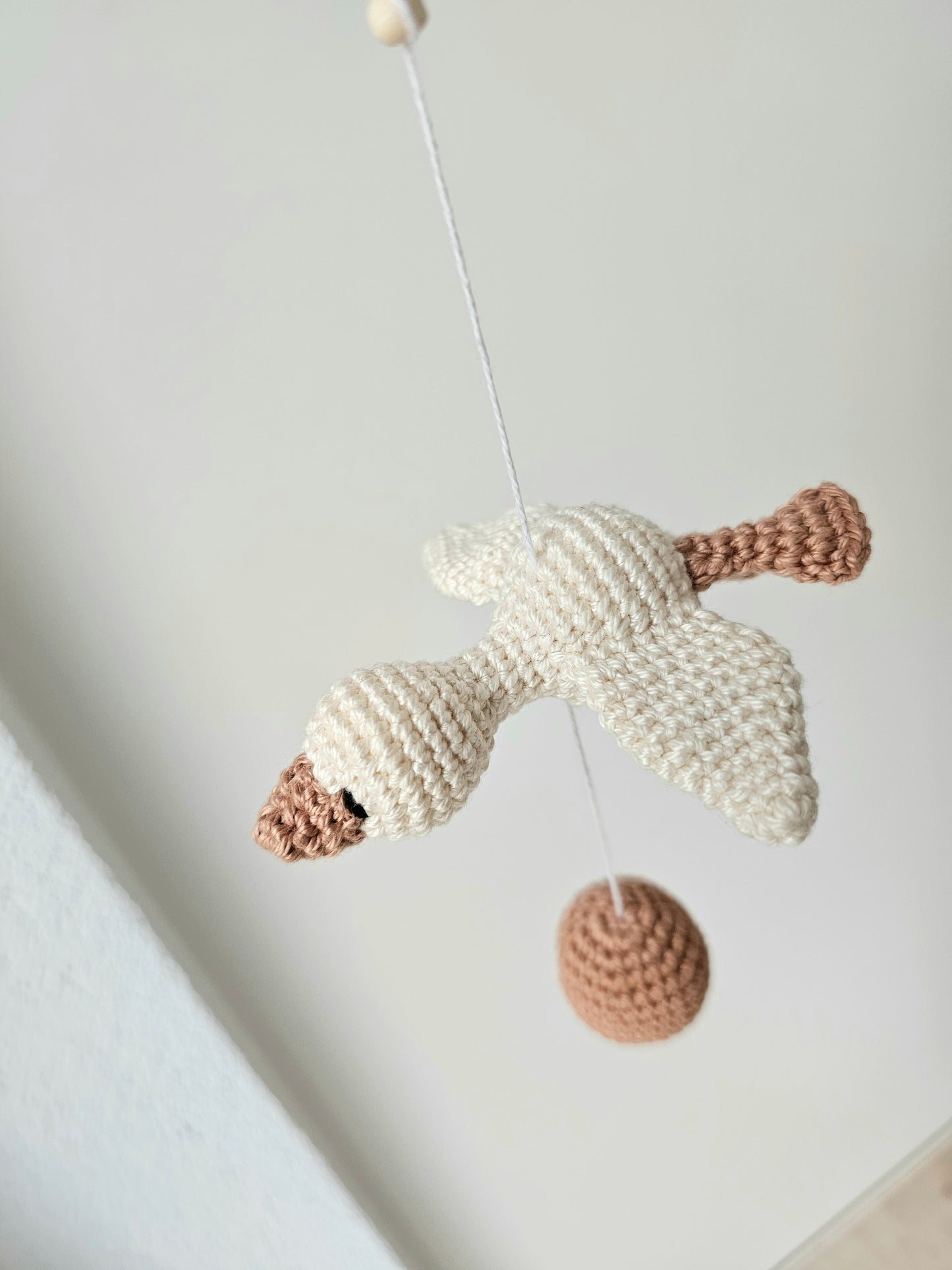 Baby Mobile Häkelliebe Entchen