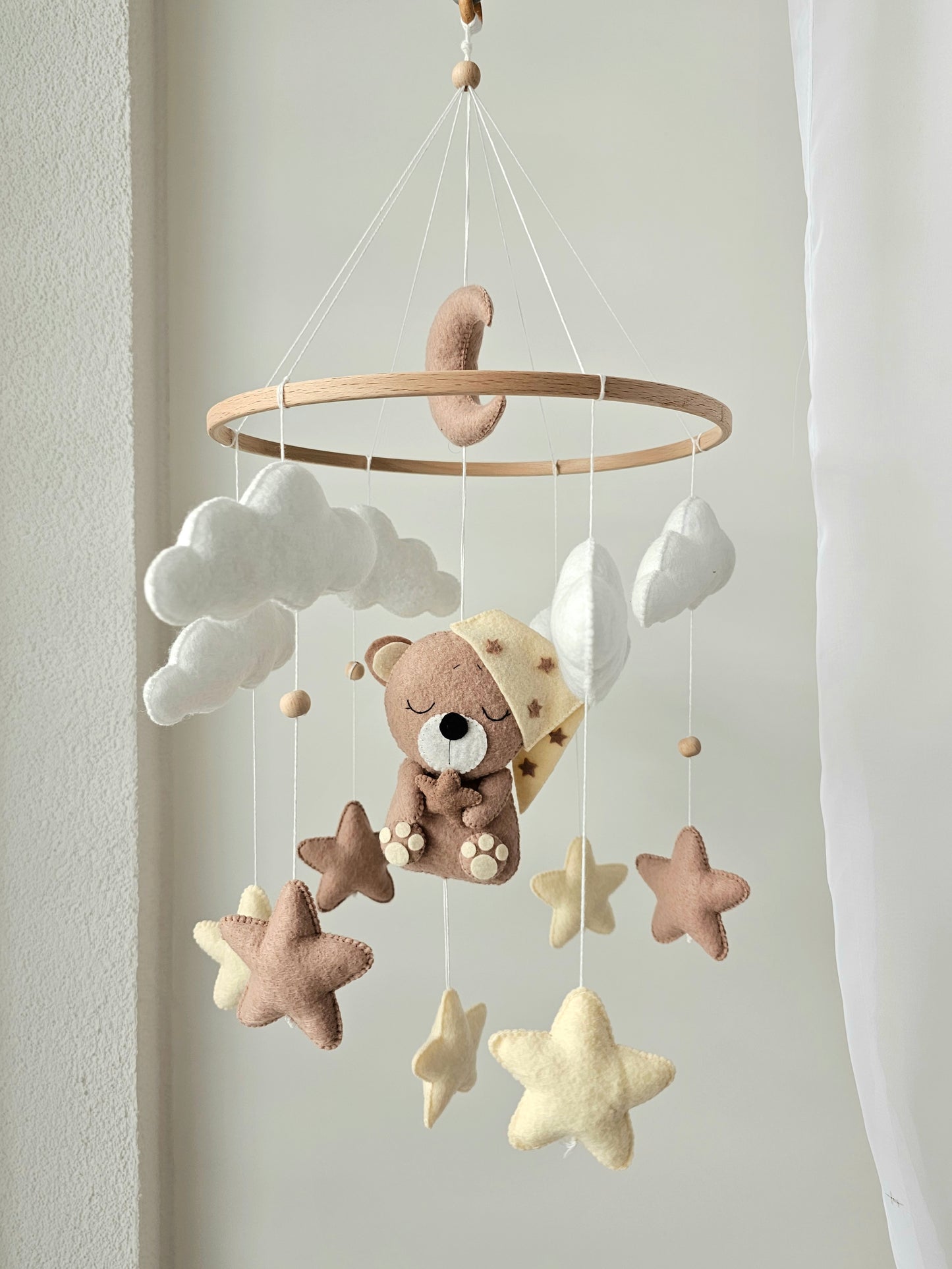 Baby Mobile Sternen Bärchen