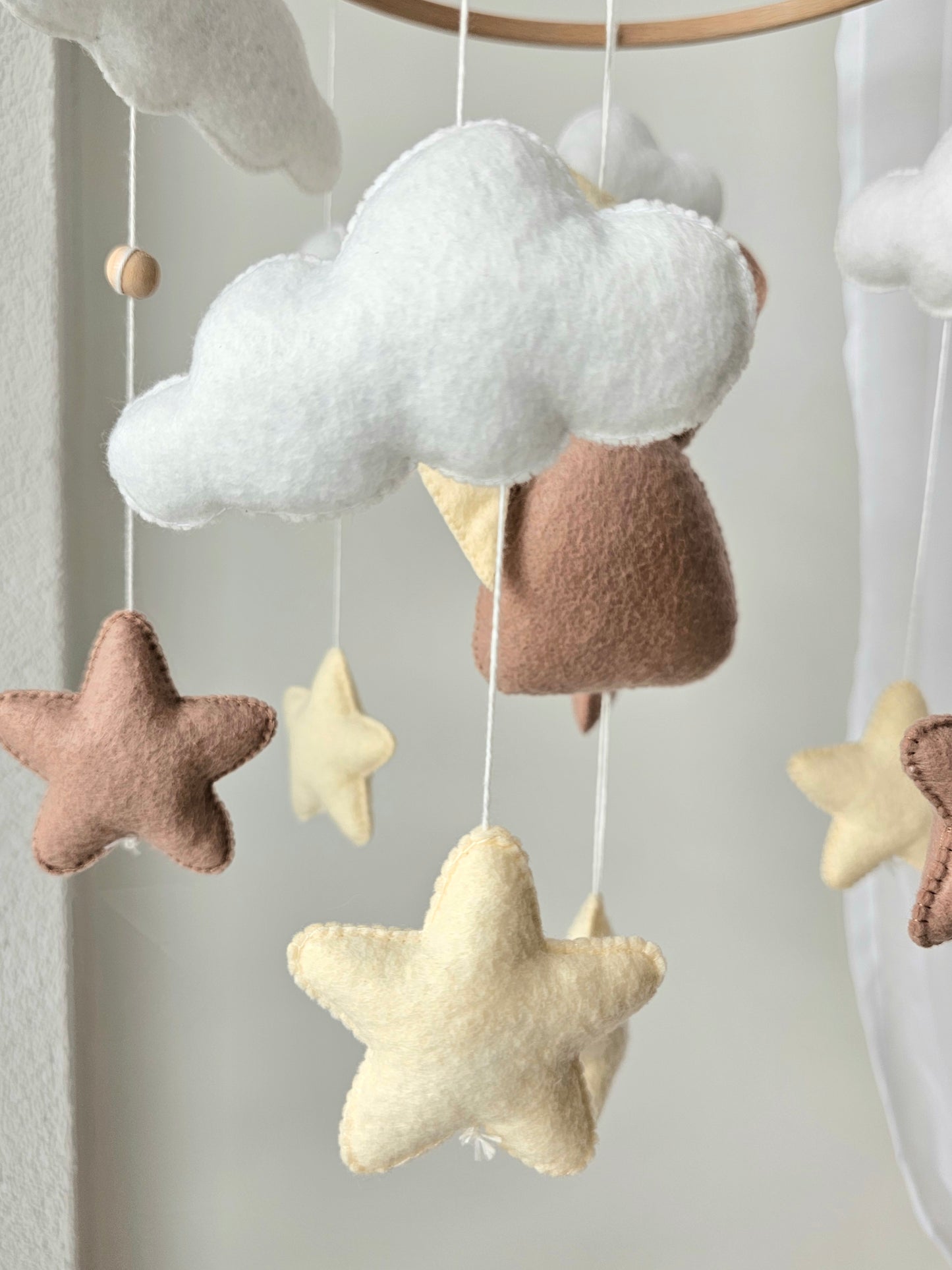 Baby Mobile Sternen Bärchen
