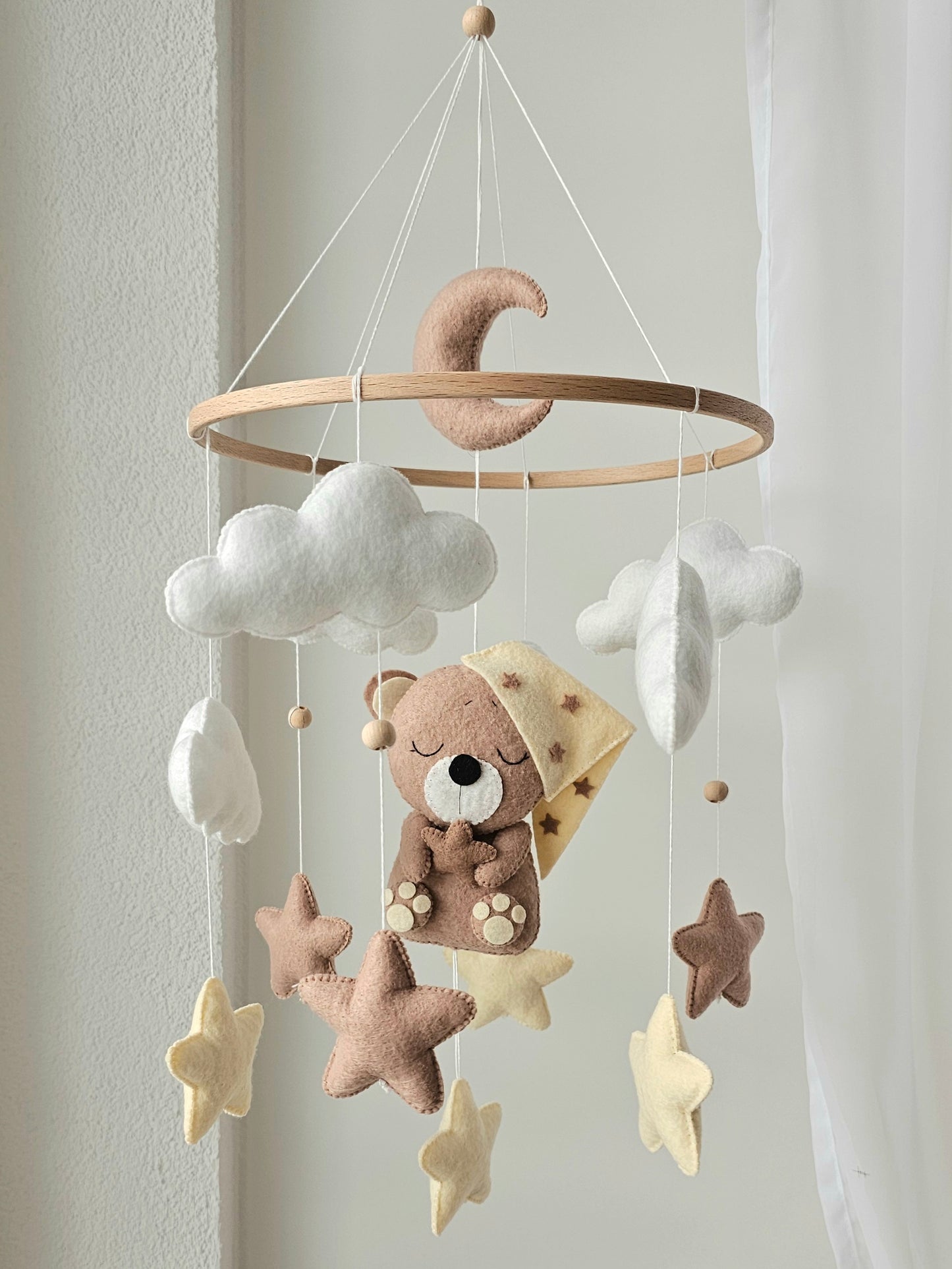 Baby Mobile Sternen Bärchen