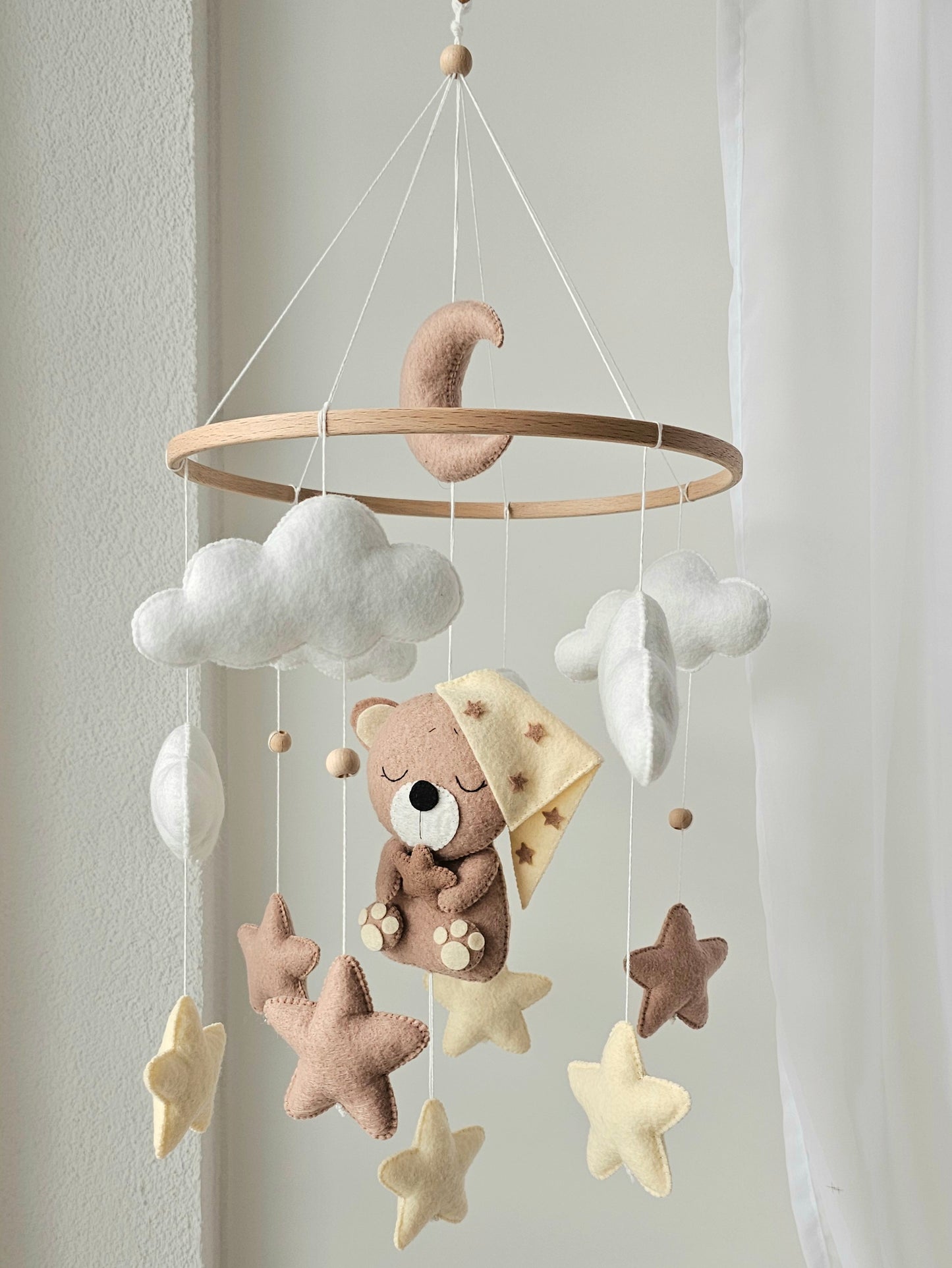 Baby Mobile Sternen Bärchen