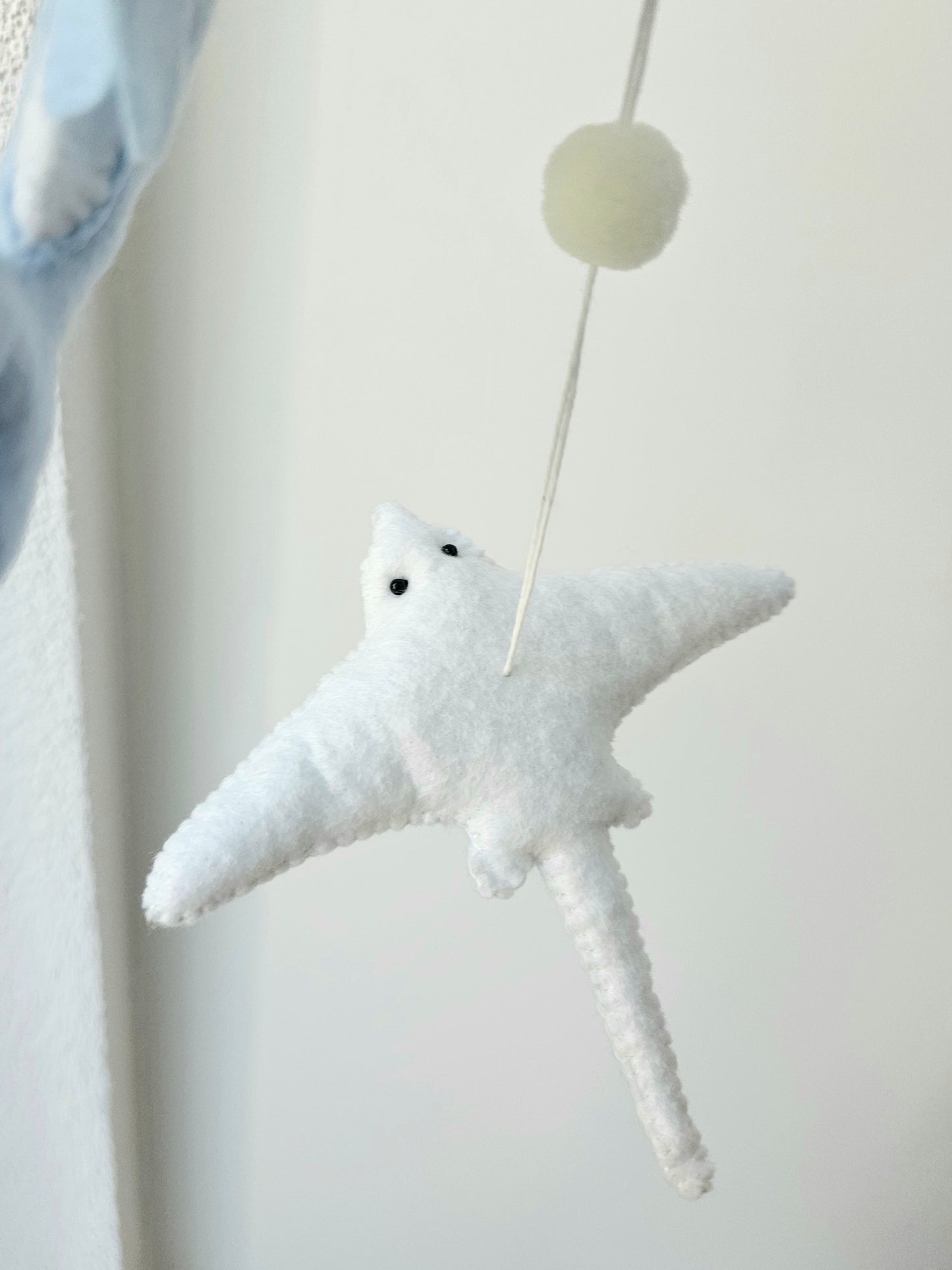 Baby Mobile Meer Liebe blau/gelb